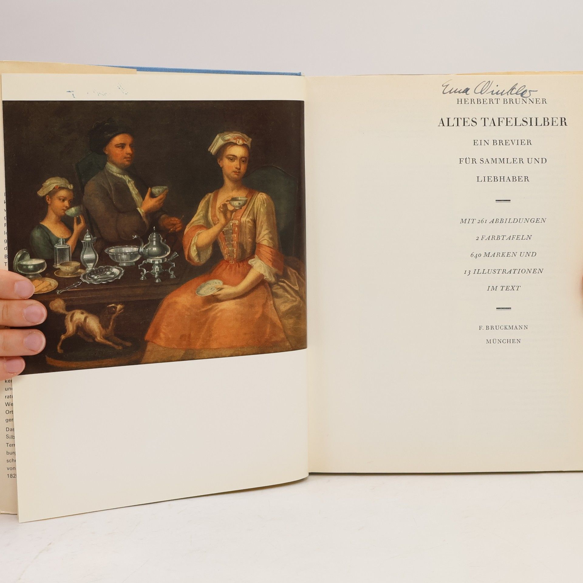 Herbert Brunner Altes Tafelsilber