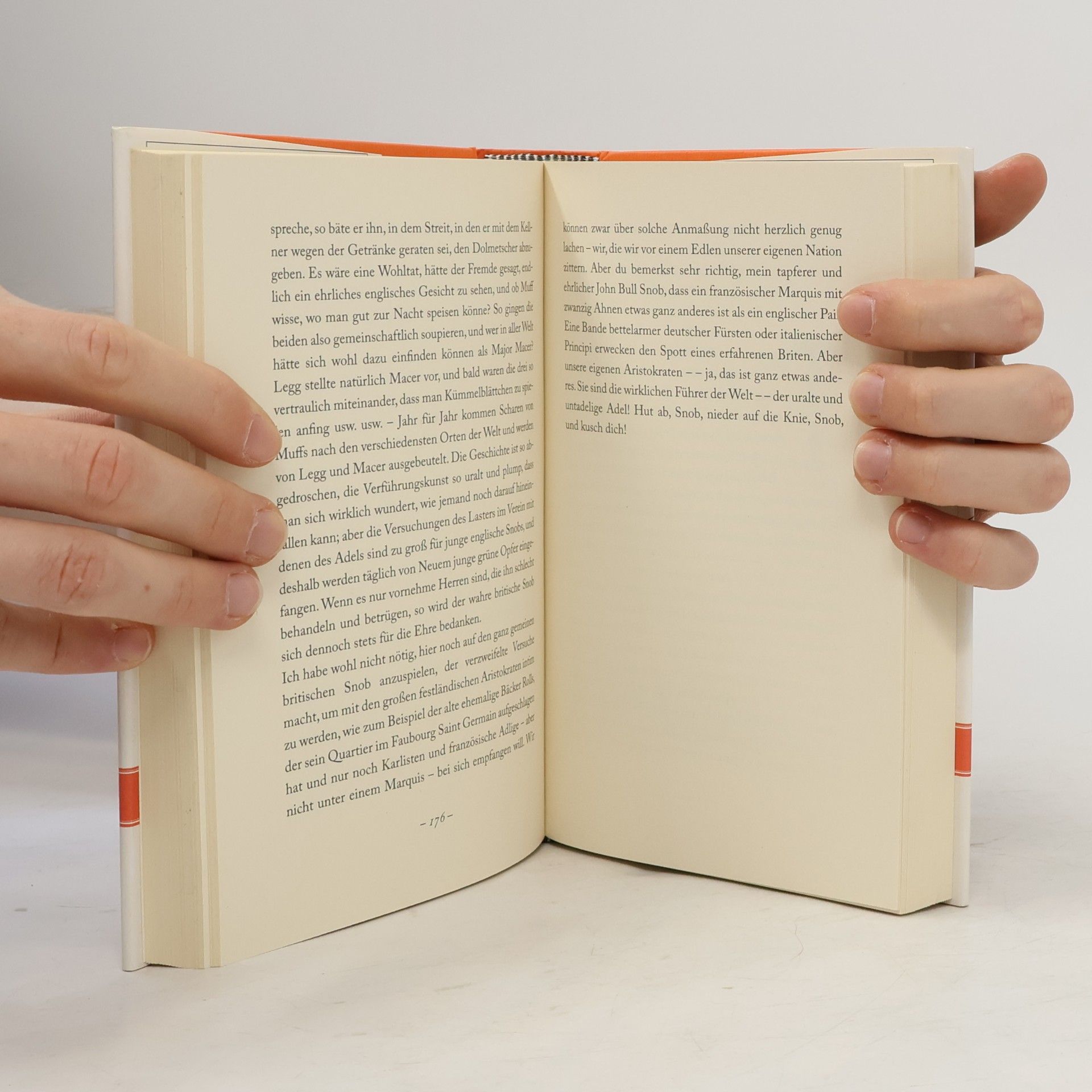 William Makepeace Thackeray Das Buch der Snobs