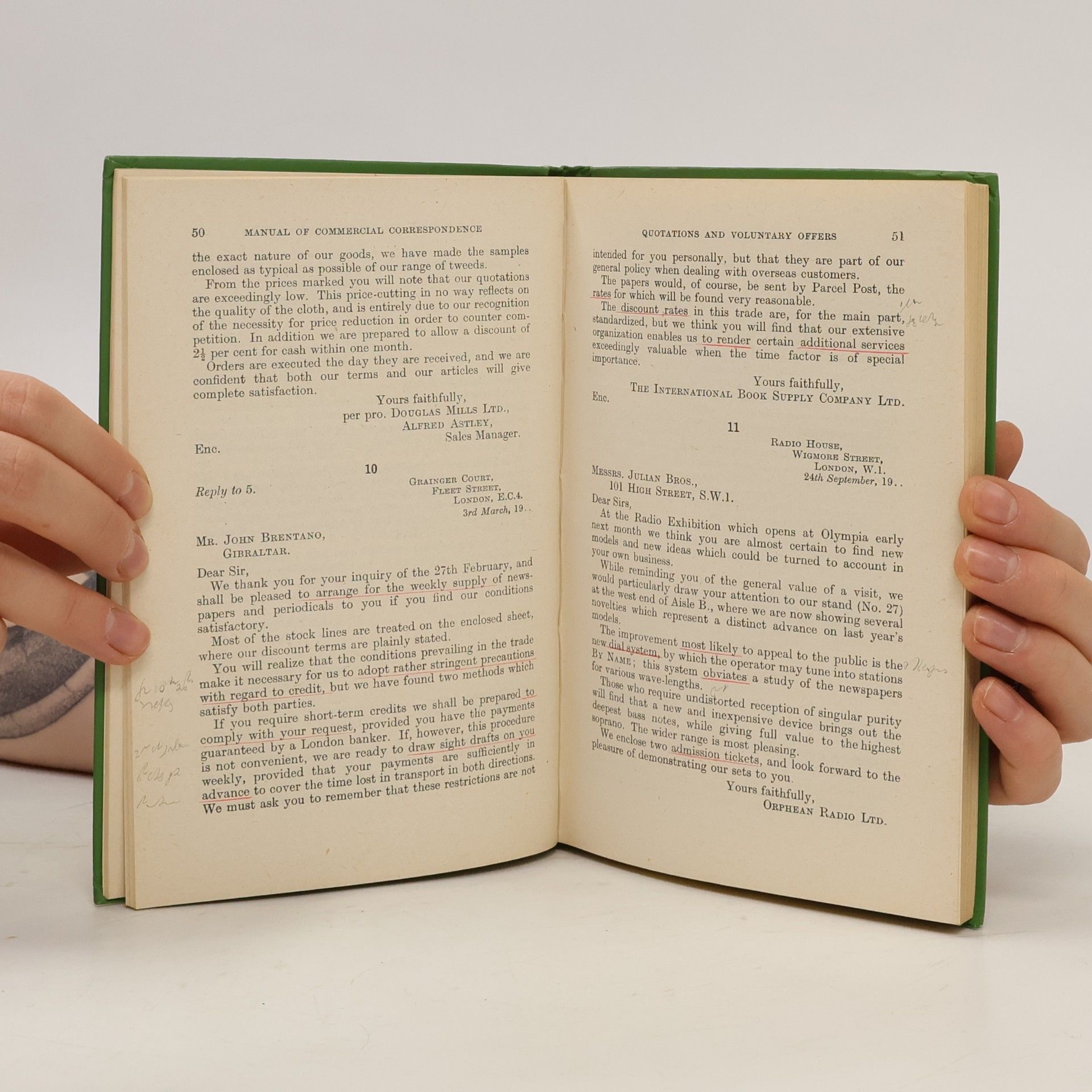 Roland Fry Manual of Commercial Correspondence