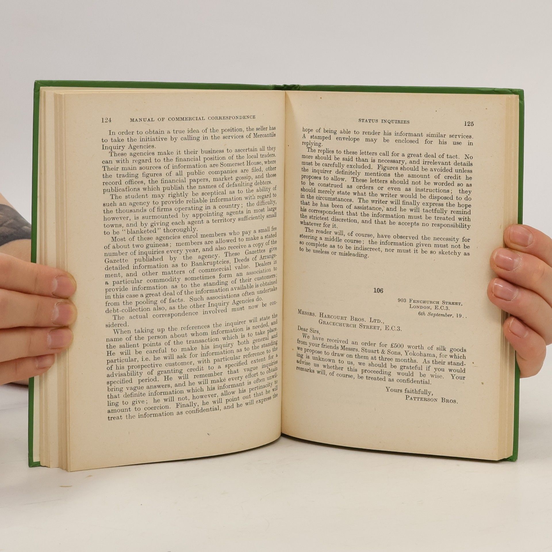 Roland Fry Manual of Commercial Correspondence