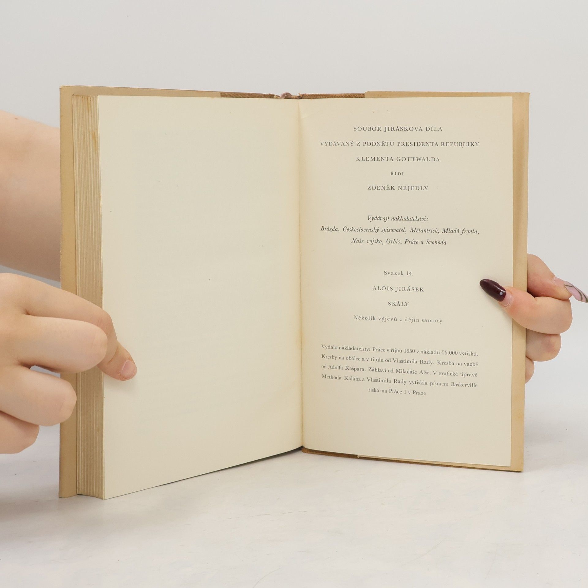Alois Jirásek Skály