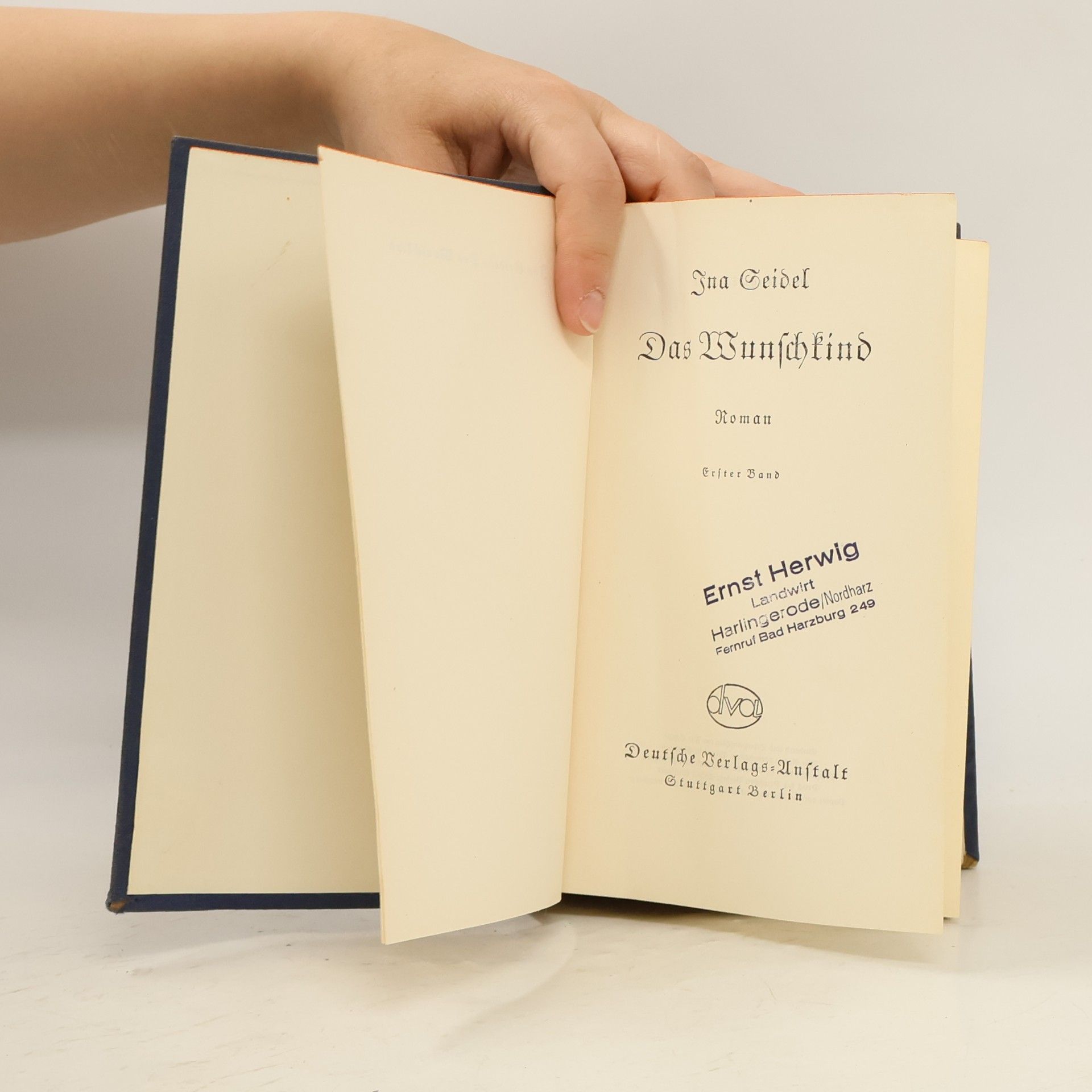 Ina Seidel Das Wunschkind