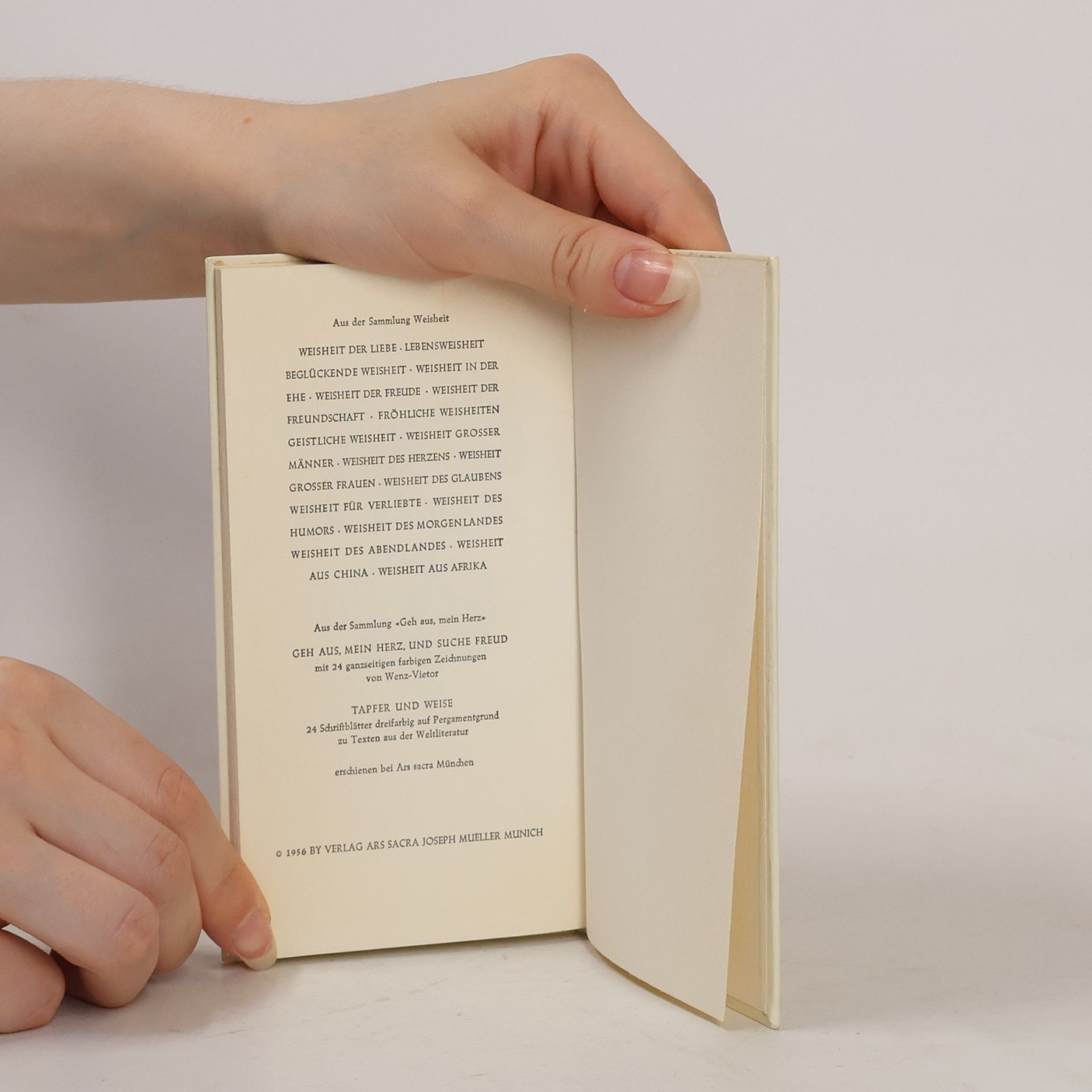 Autores varios Weisheit des Abendlandes aus alter und neuer Zeit