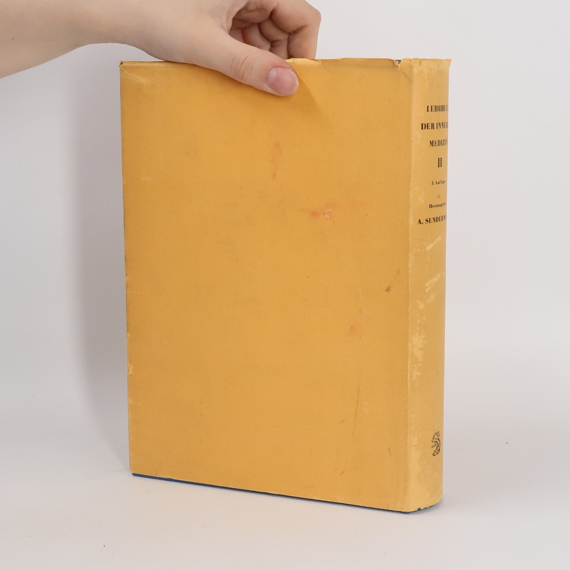 August Sundermann Lehrbuch der inneren Medizin, Band II.