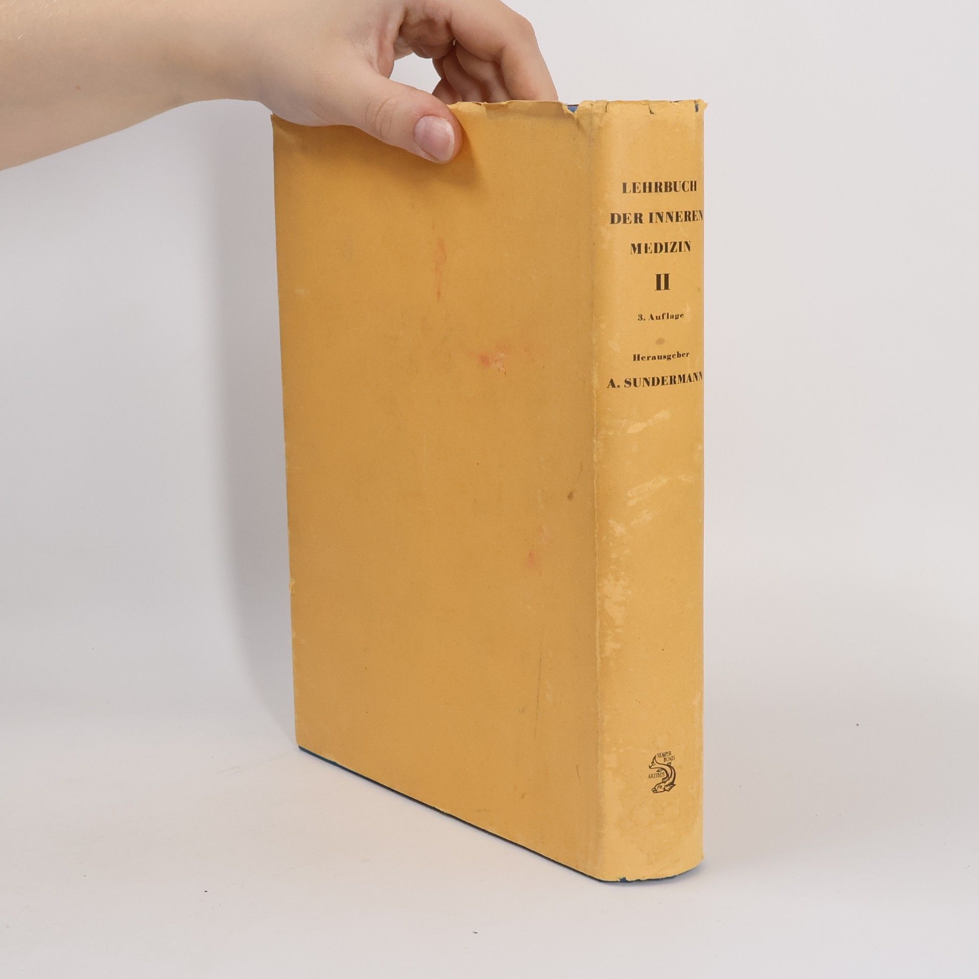August Sundermann Lehrbuch der inneren Medizin, Band II.