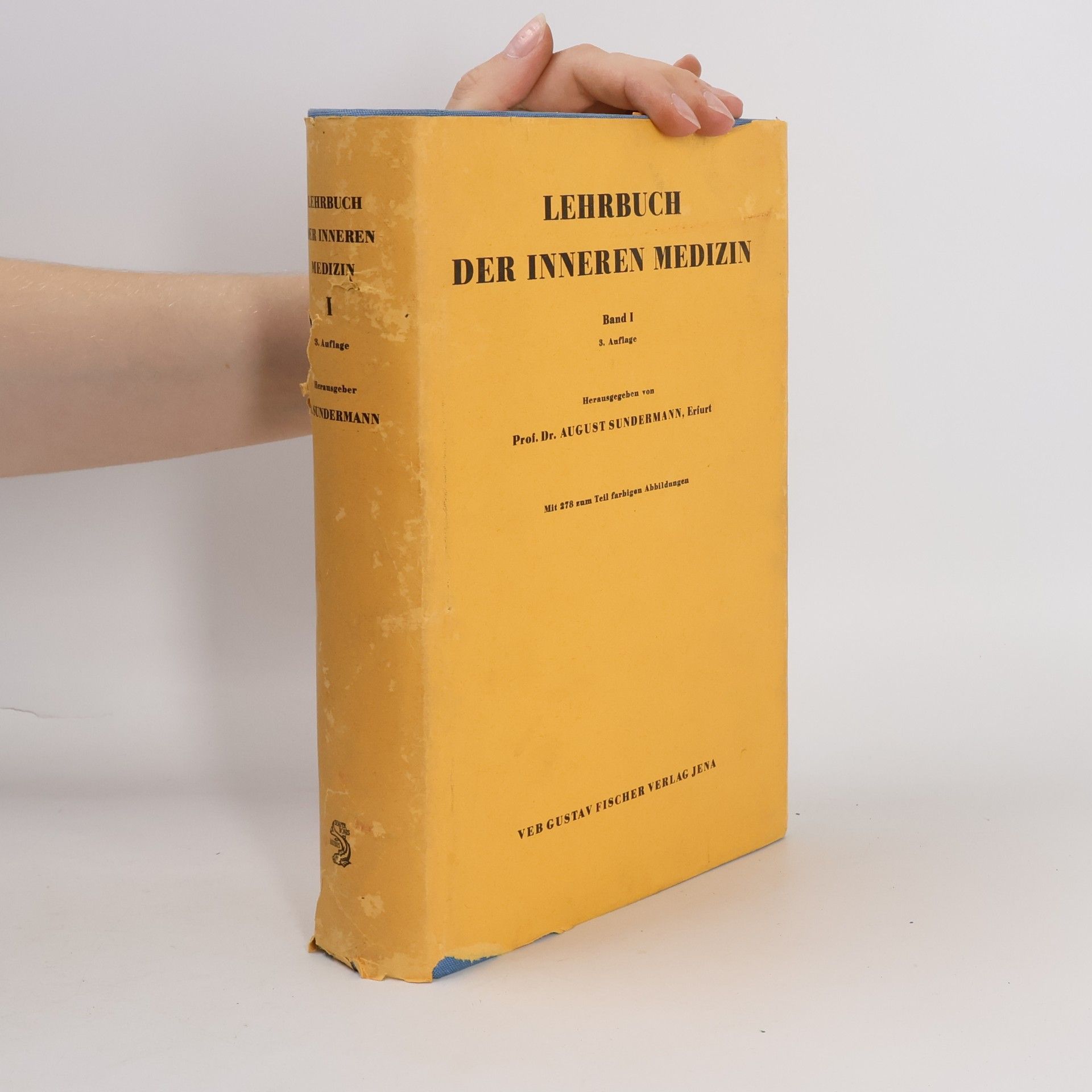 August Sundermann Lehrbuch der inneren Medizin, Band I.