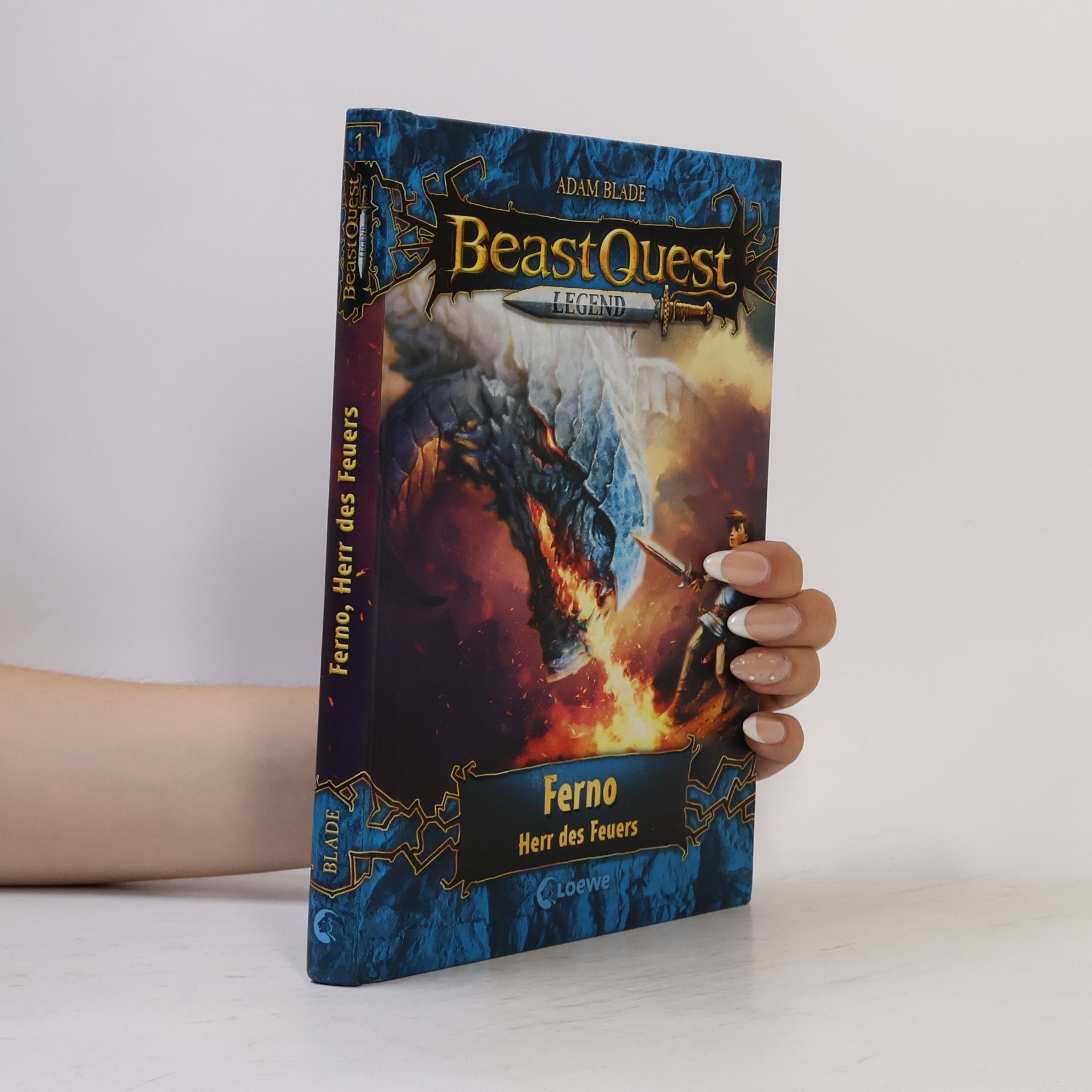 Adam Blade Beast Quest Legend - Ferno, Herr des Feuers