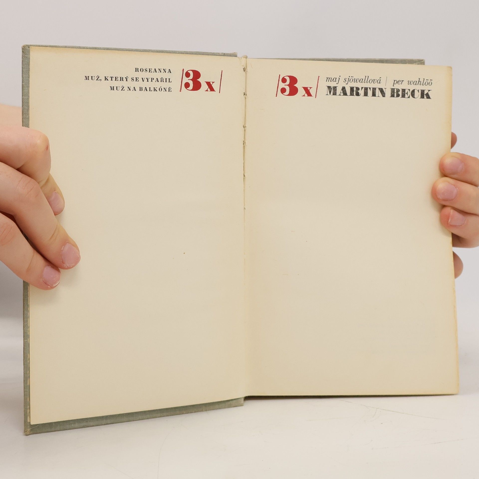 Maj Sjöwall Třikrát Martin Beck