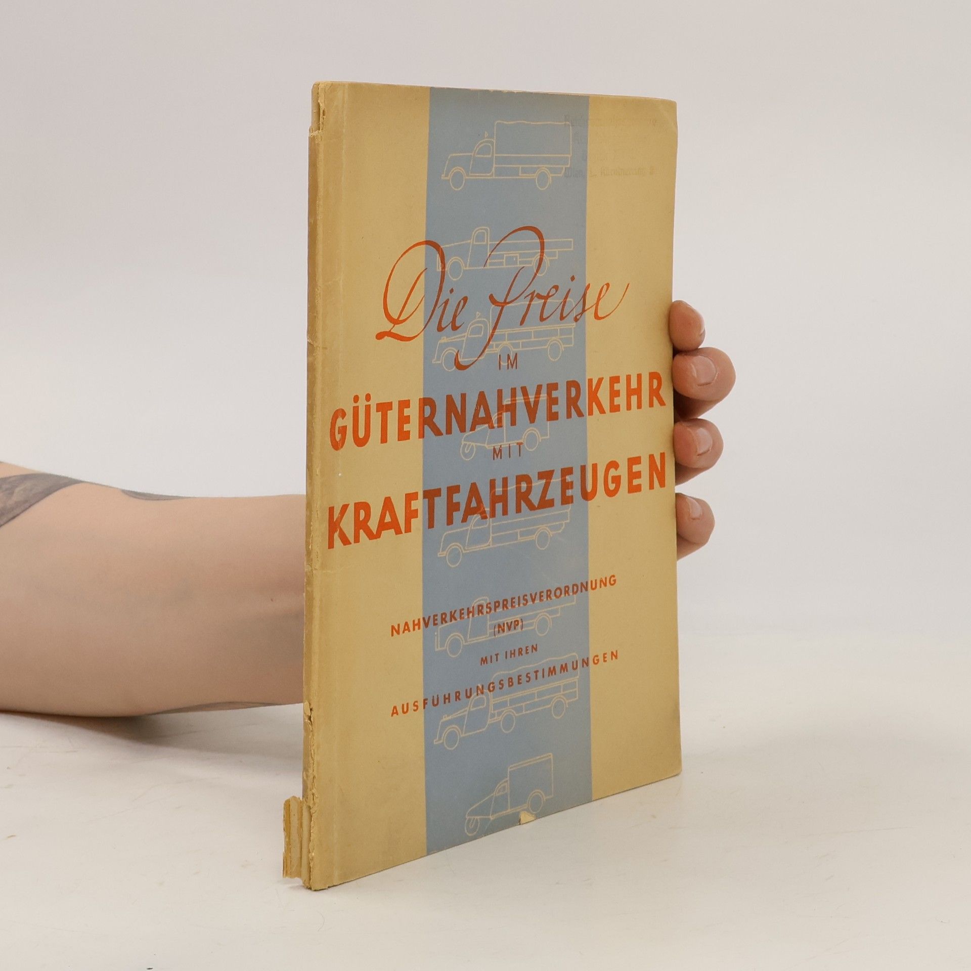 Die Preise im Güternahverkehr mit Kraftfahrzeugen