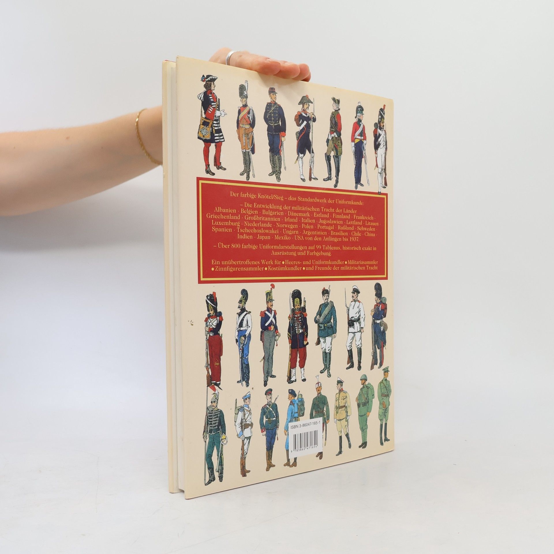Richard Knötel Farbiges Handbuch der Uniformkunde 2