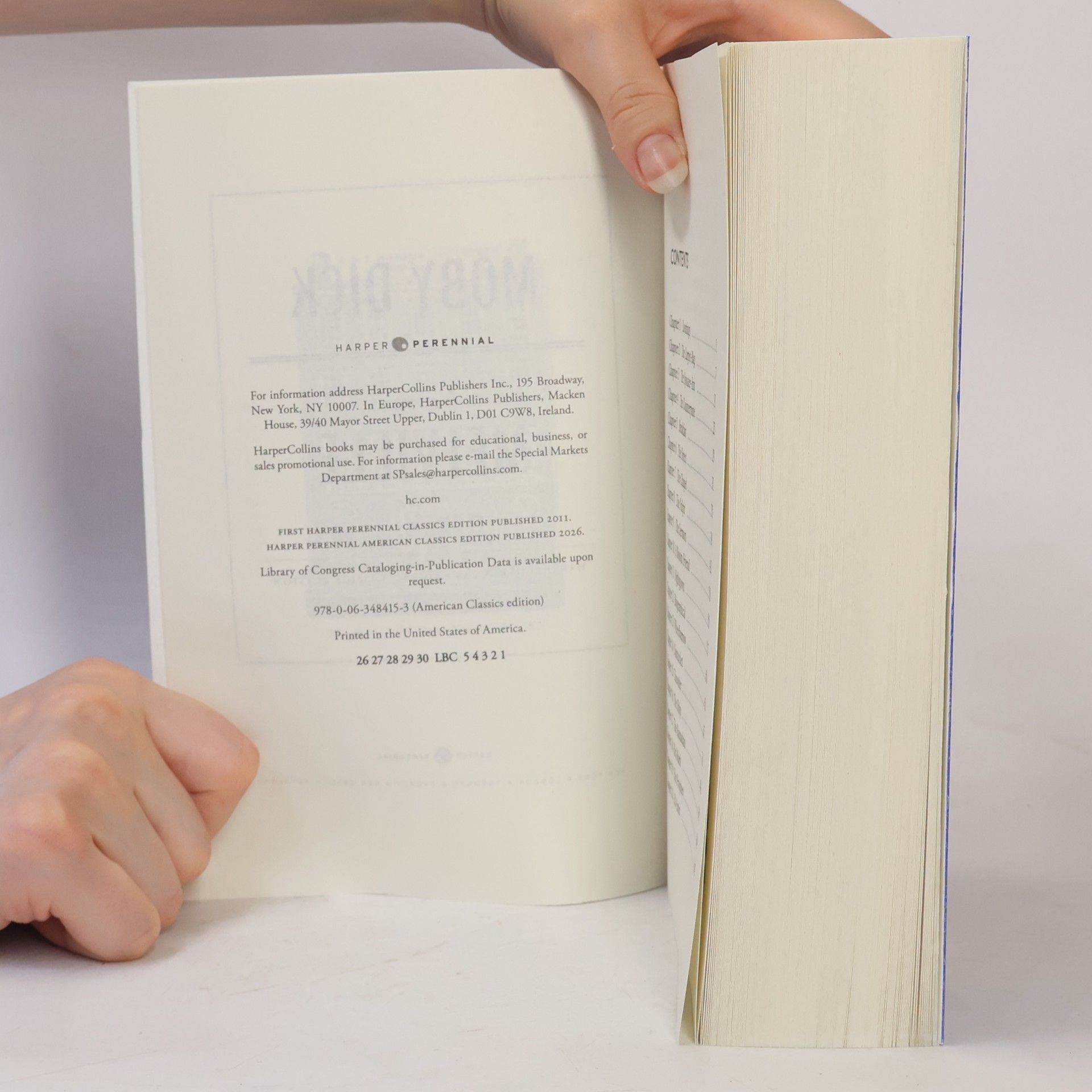 Herman Melville HarperCollins American Classics: Moby Dick