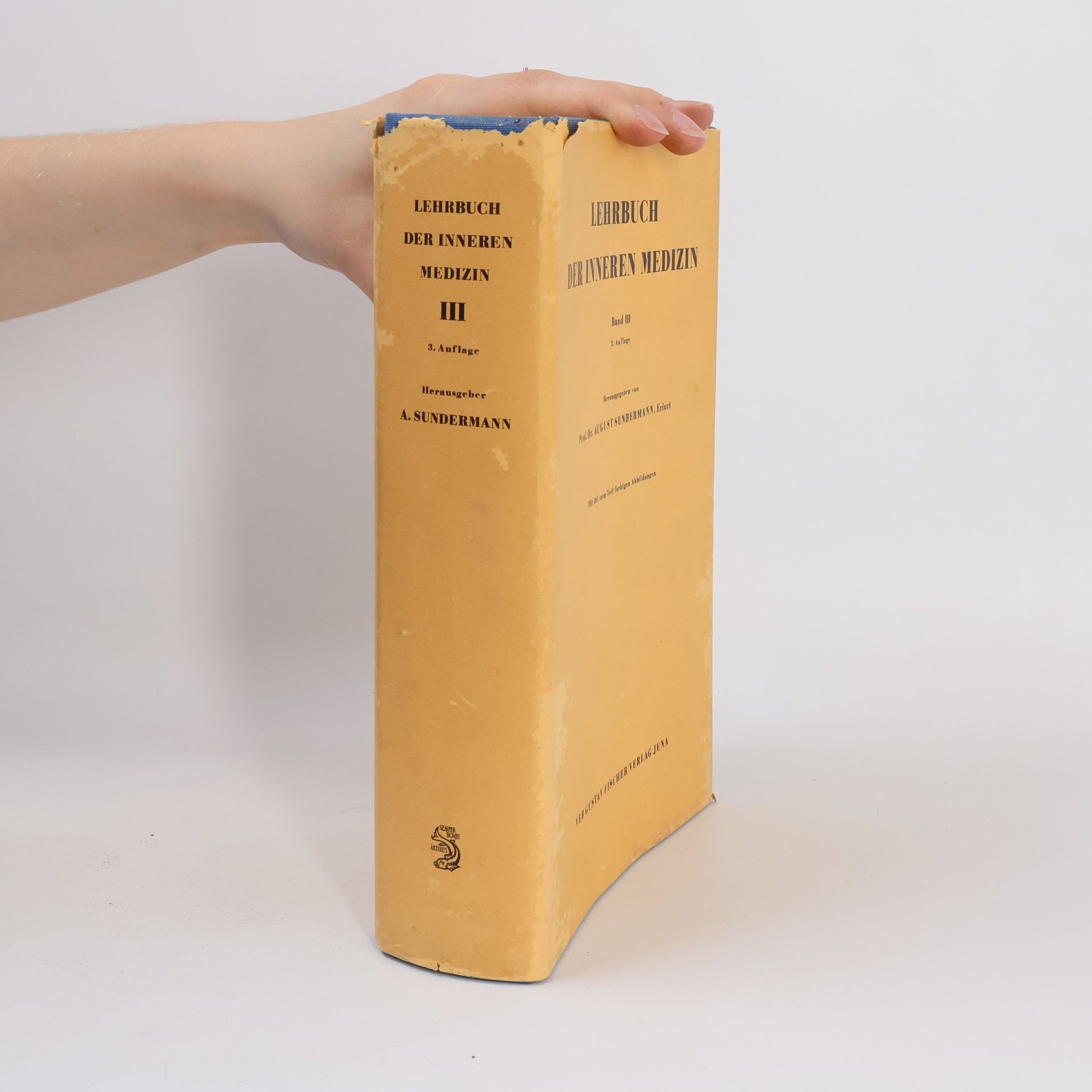 August Sundermann Lehrbuch der inneren Medizin. Band III