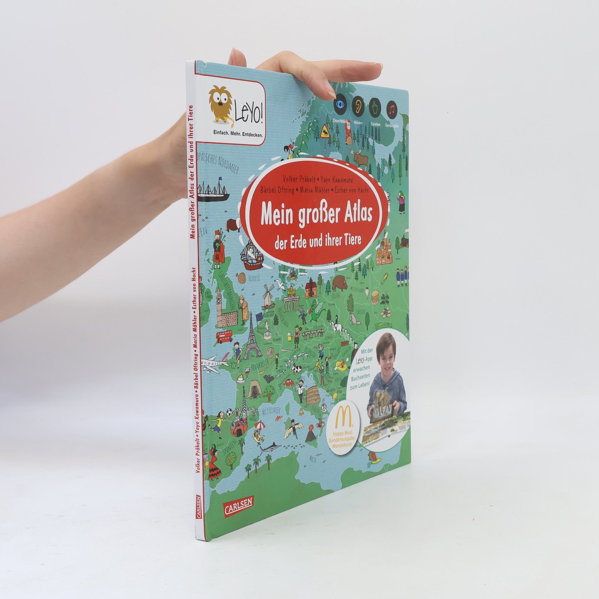 Autorenkollektiv Mein großer Atlas der Erde und ihrer Tiere