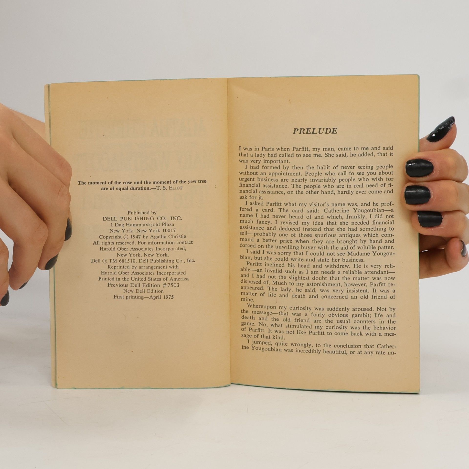 Agatha Christie The Rose and the Yew Tree