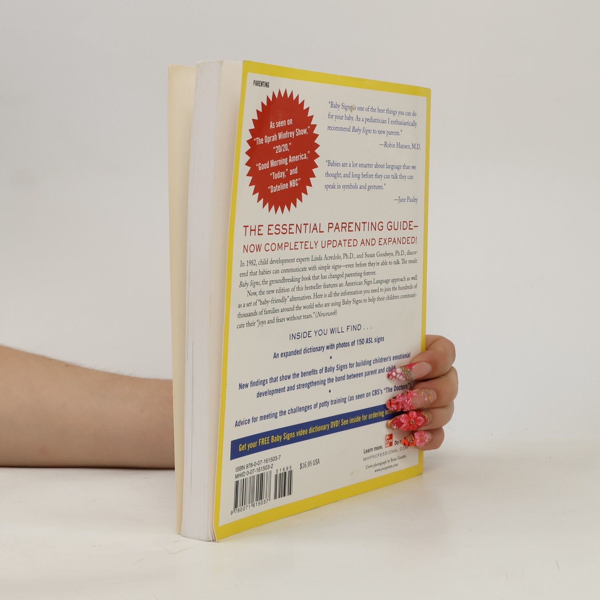 Linda Acredolo Baby Signs: How to Talk with Your Baby Before Your Baby Can Talk, Third Edition