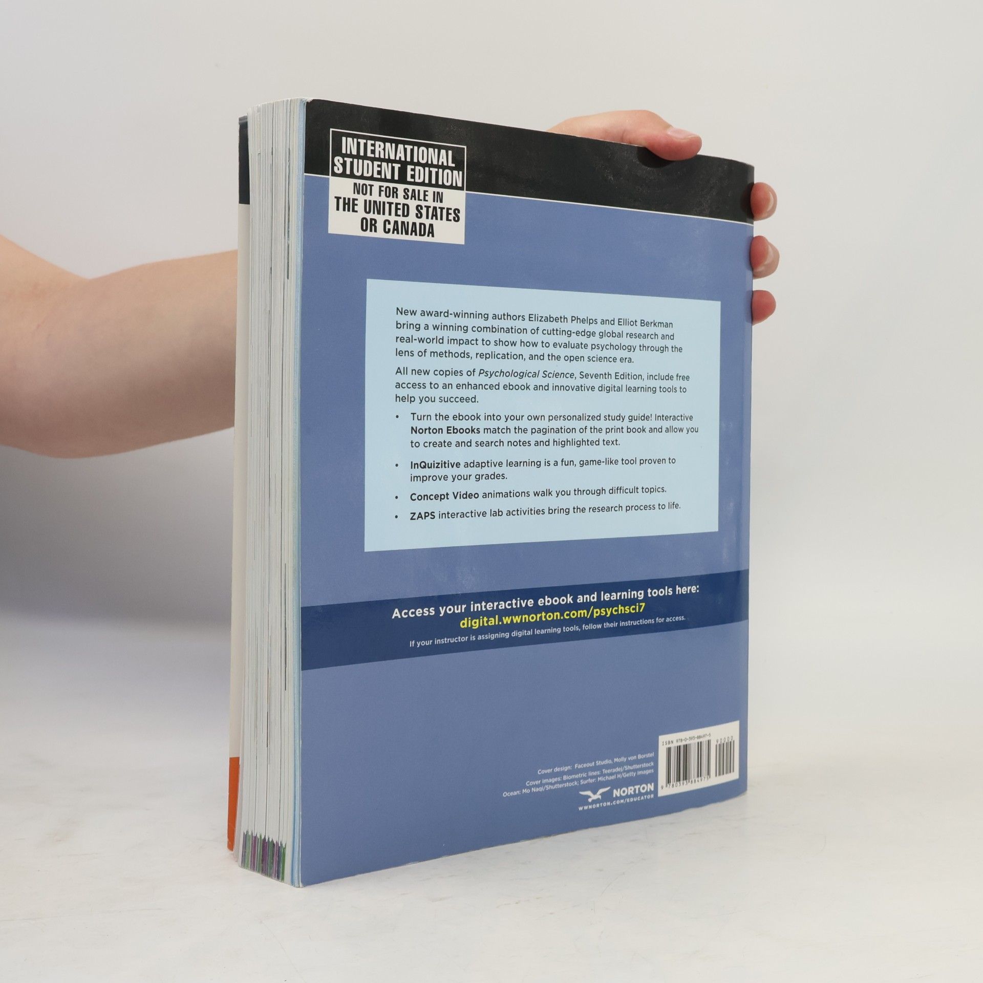 Elizabeth A. Phelps Psychological Science International Student Edition