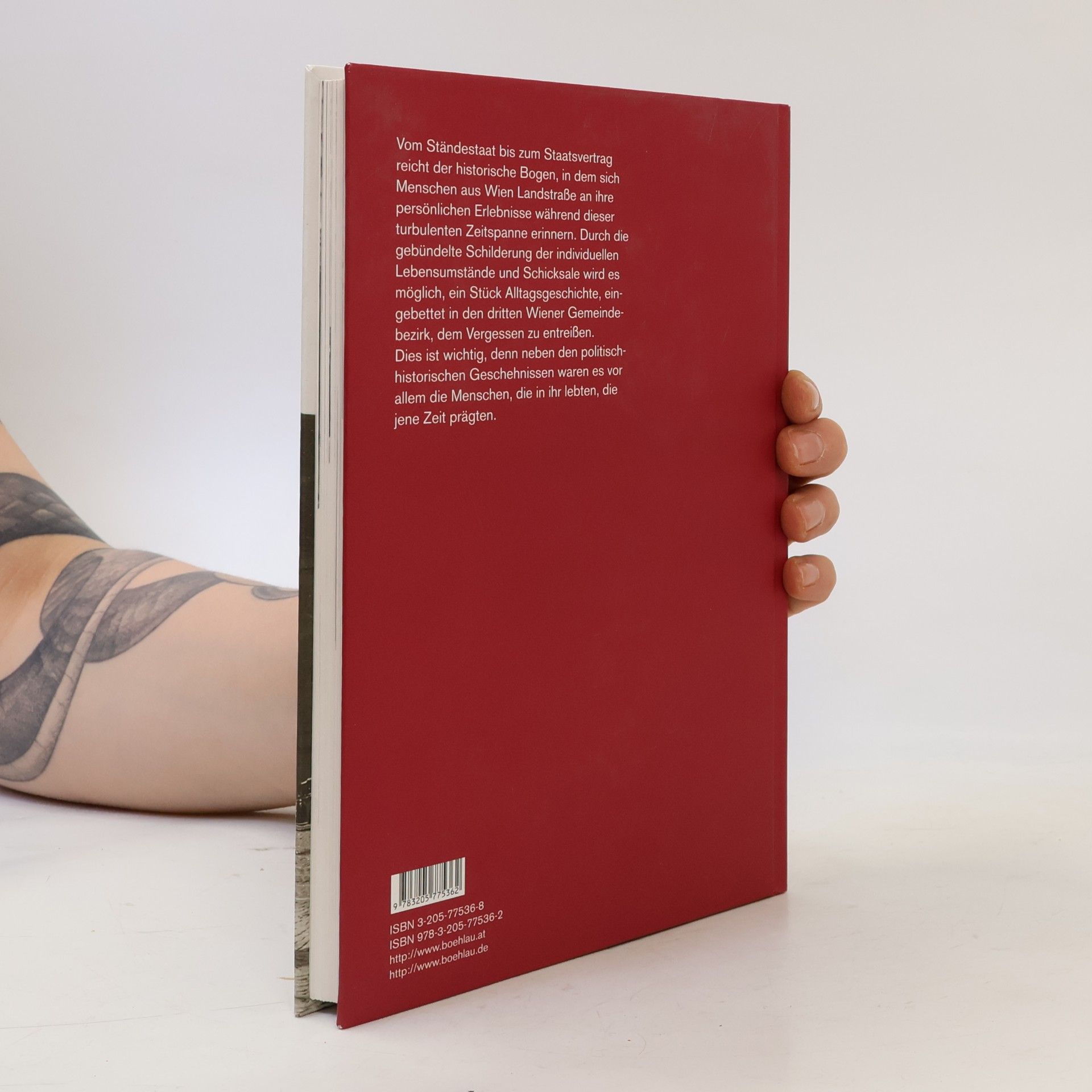 Alexander Stollhof Ein Bezirk schreibt sein Buch - die Landstraße 1933 - 1955