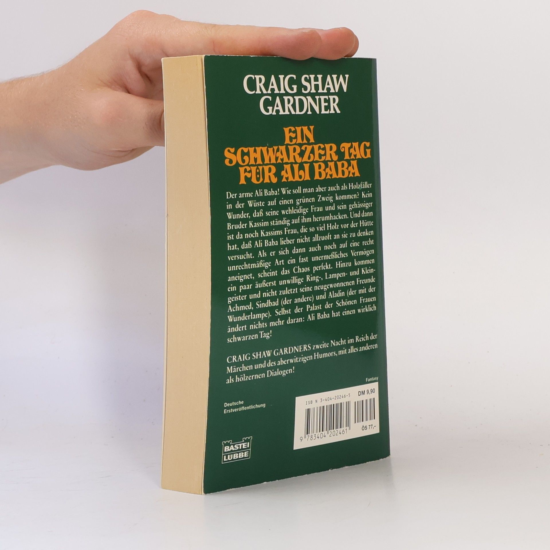 Craig Shaw Gardner Ein schwarzer Tag für Ali Baba. Fantasy-Roman