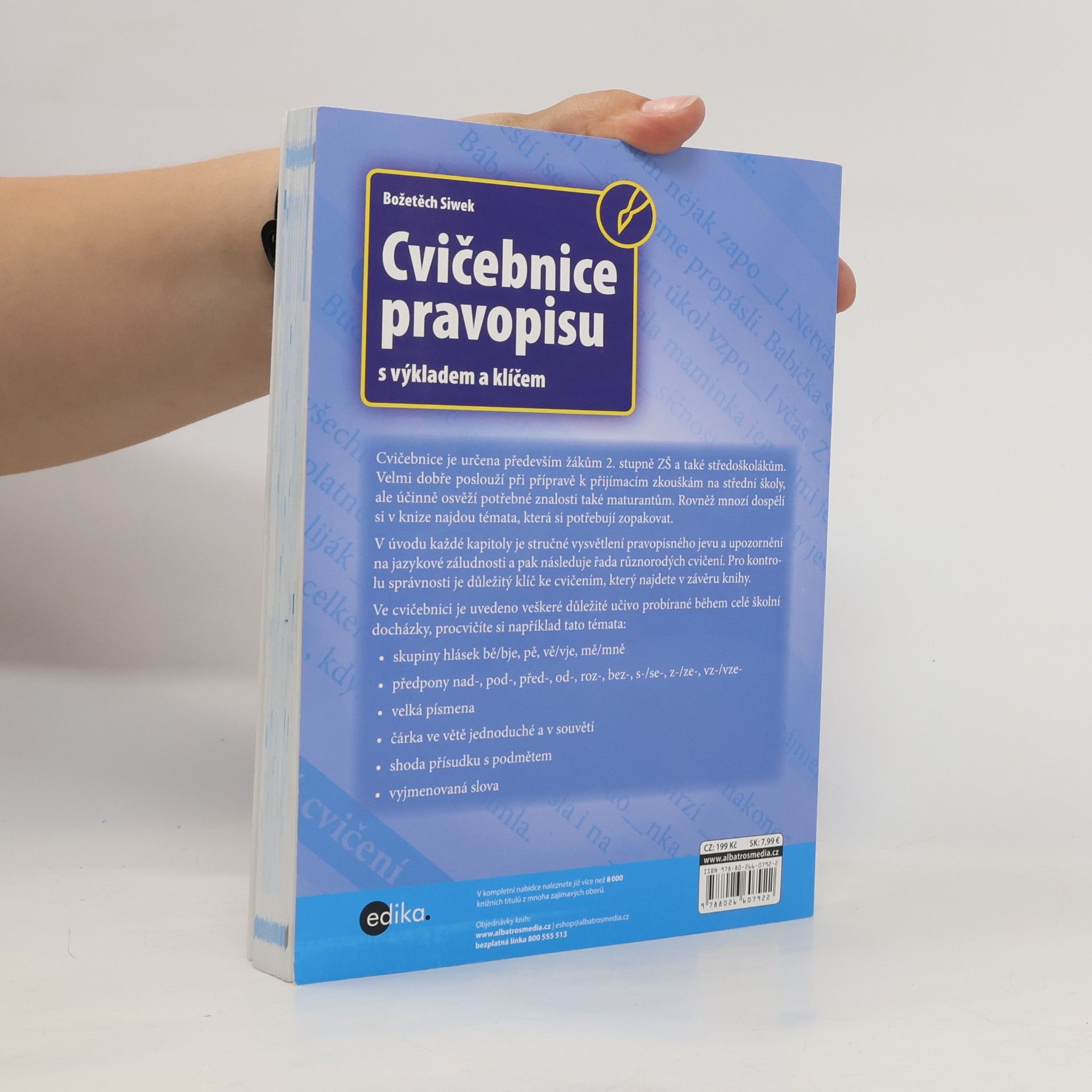 Božetěch Siwek Cvičebnice pravopisu
