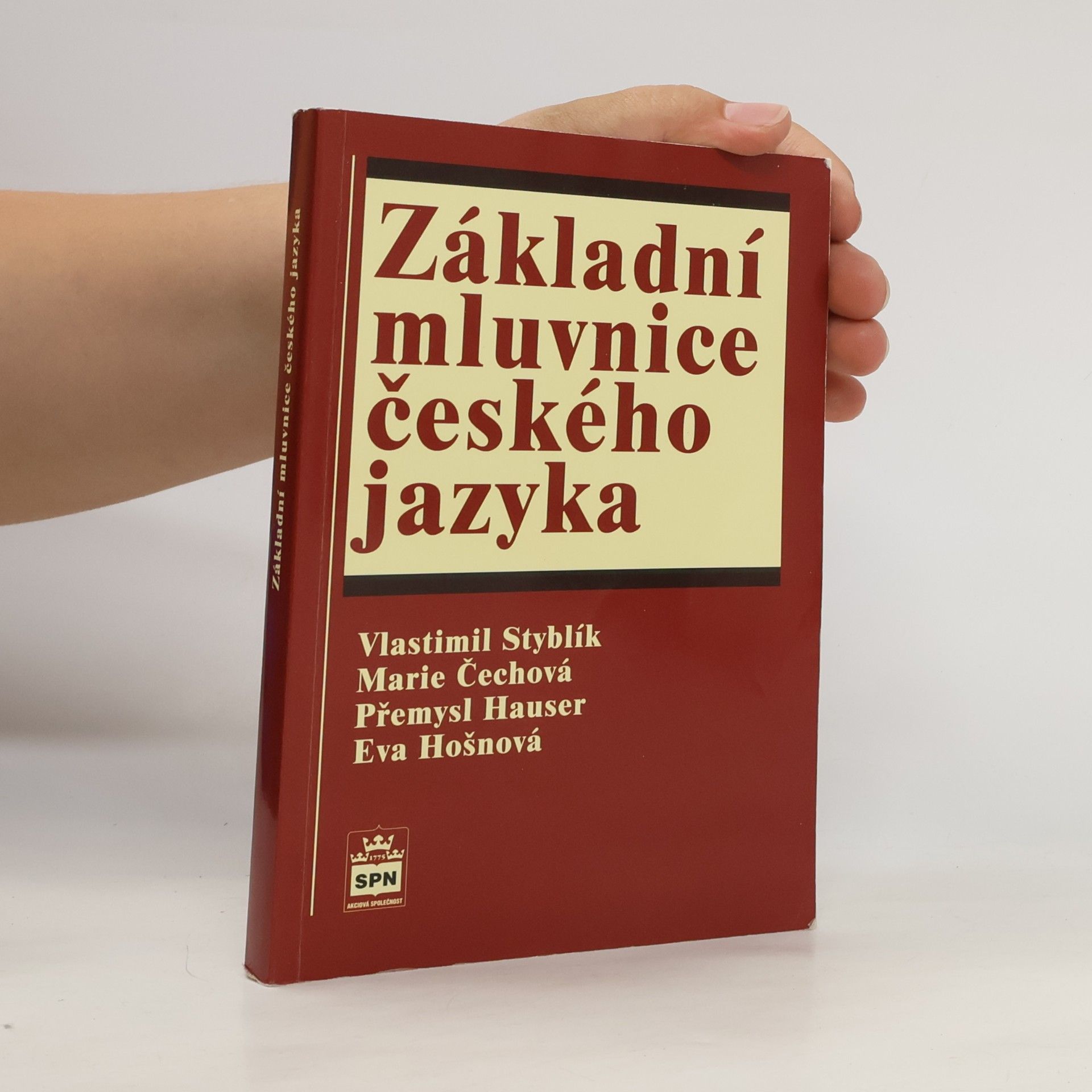 Vlastimil Styblík Základní mluvnice českého jazyka