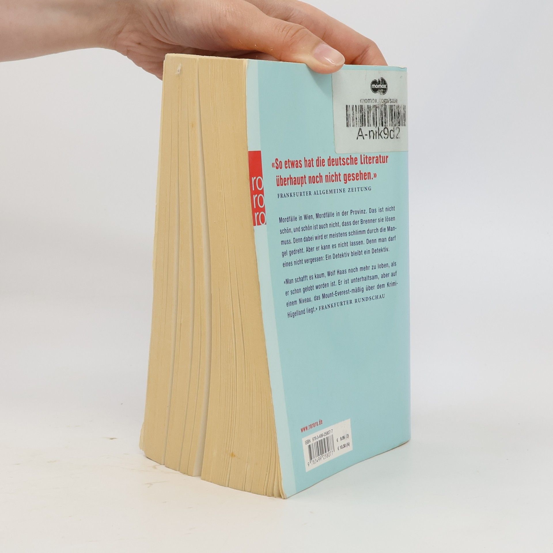Wolf Haas Das grosse Brenner-Buch