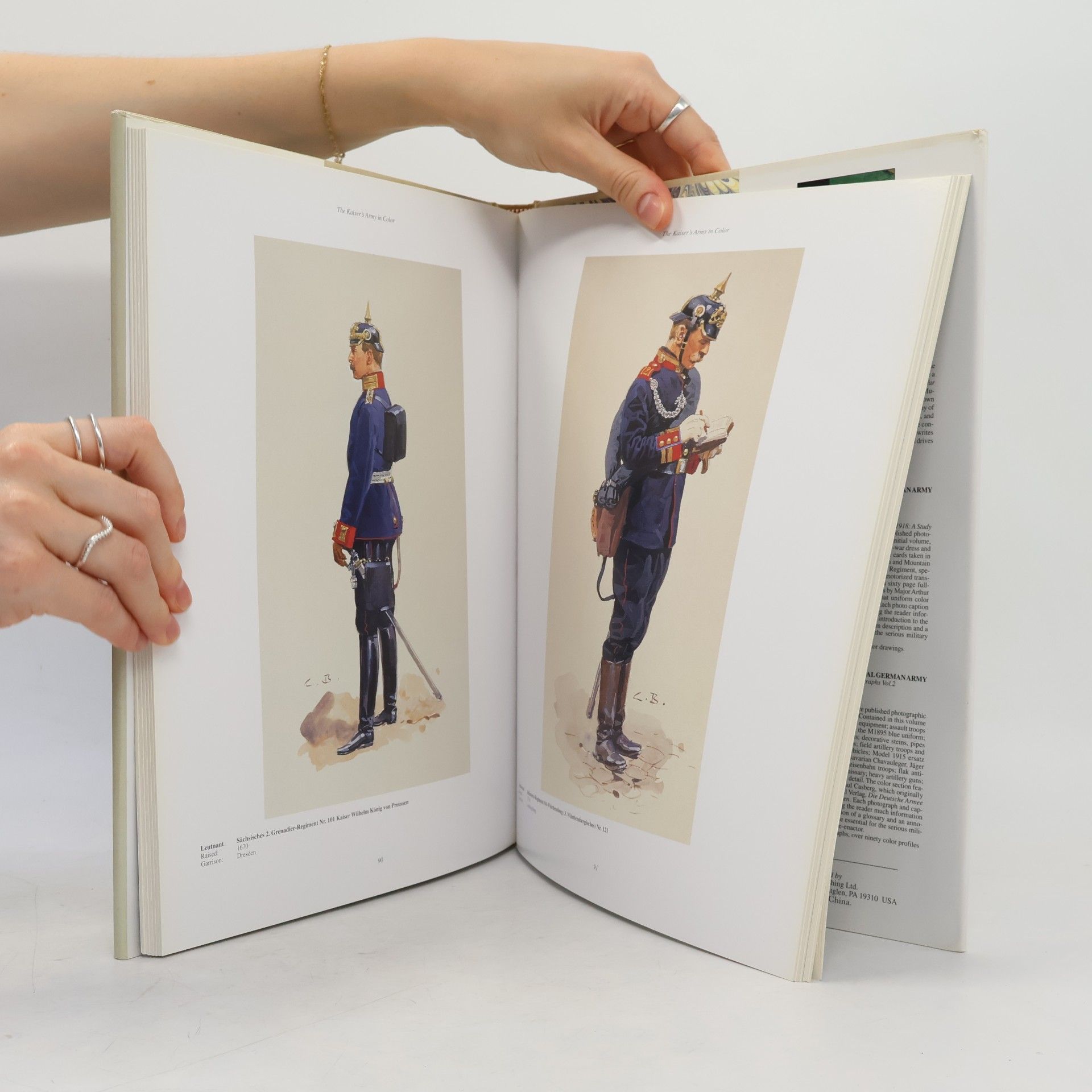 Charles L. Woolley Schiffer Military History: The Kaiser’s Army In Color