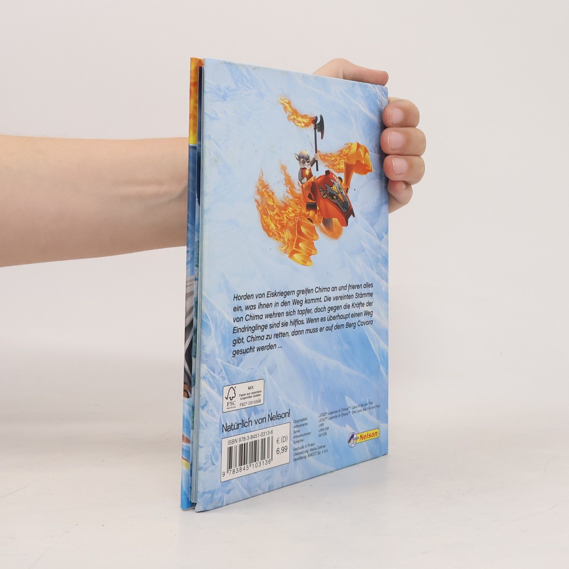 Greg Farshtey Legends of Chima. Das Land aus Eis und Feuer