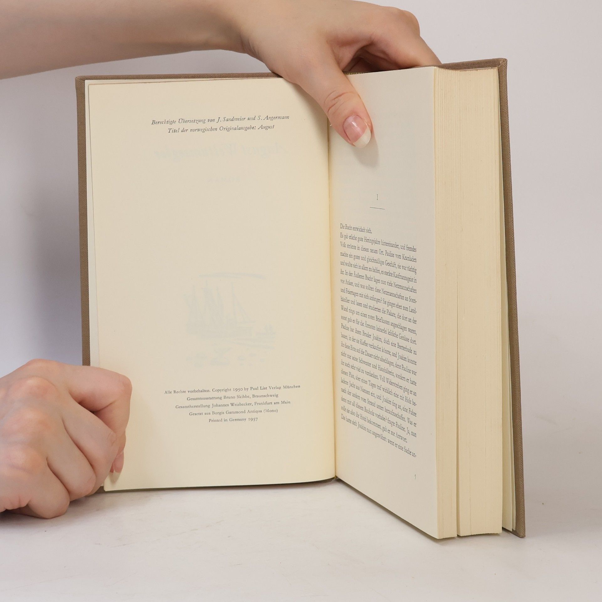 Knut Hamsun August Weltumsegler