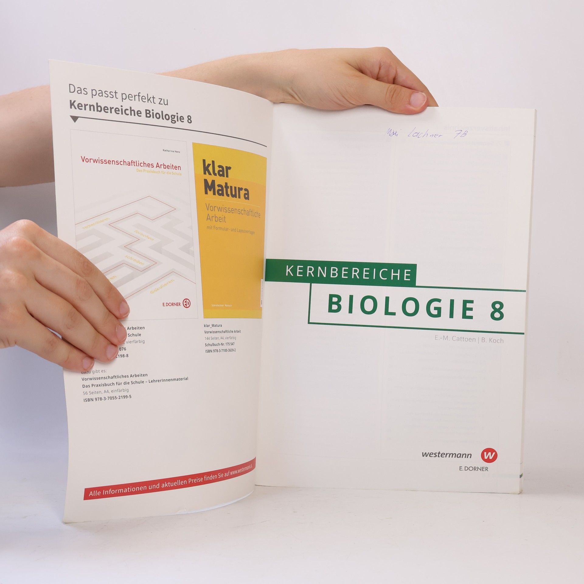 Eva Maria Cattoen Kernbereiche Biologie 5