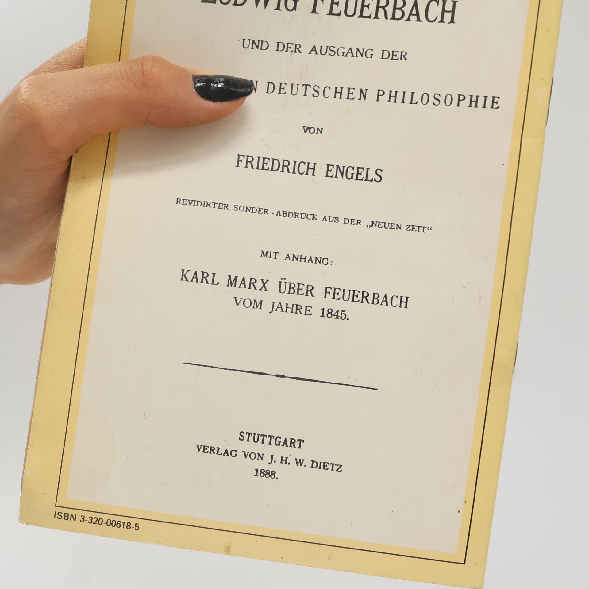 Hans Steußloff Einführung in Engel's Schrift "Ludwig Feuerbach und der Ausgang der klassischen deutschen Philosophie"