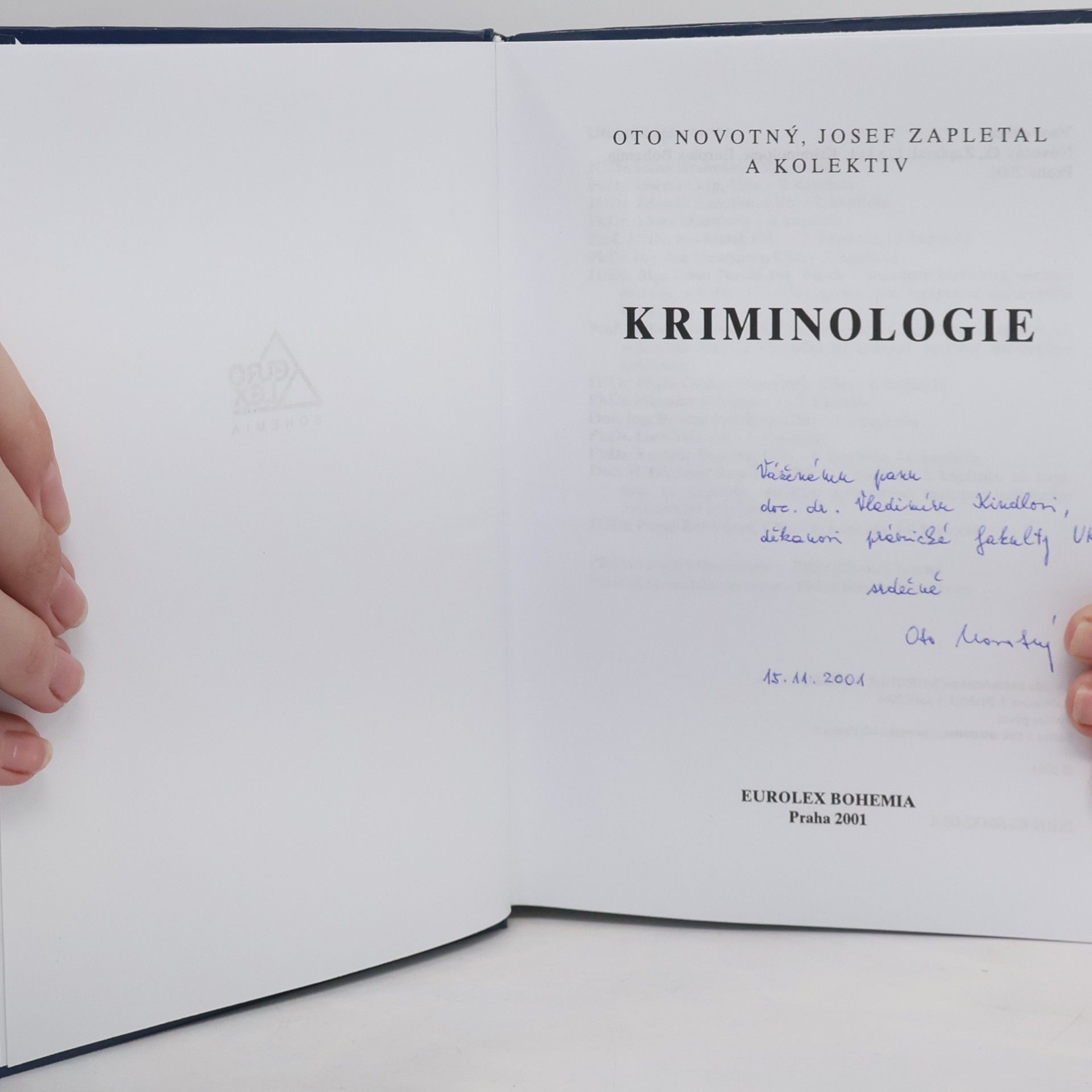 Oto Novotný Kriminologie