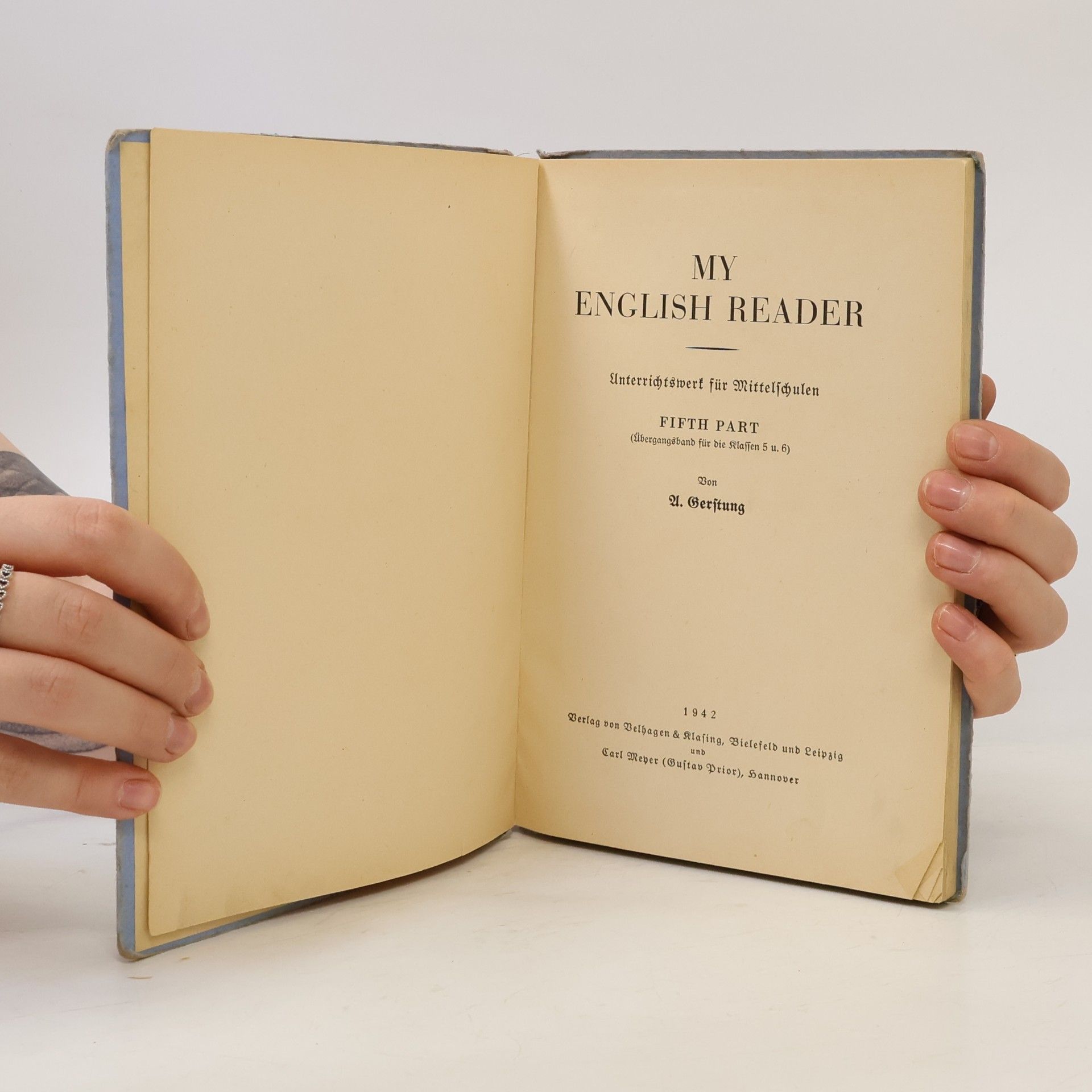 A. Gerstung My English Reader