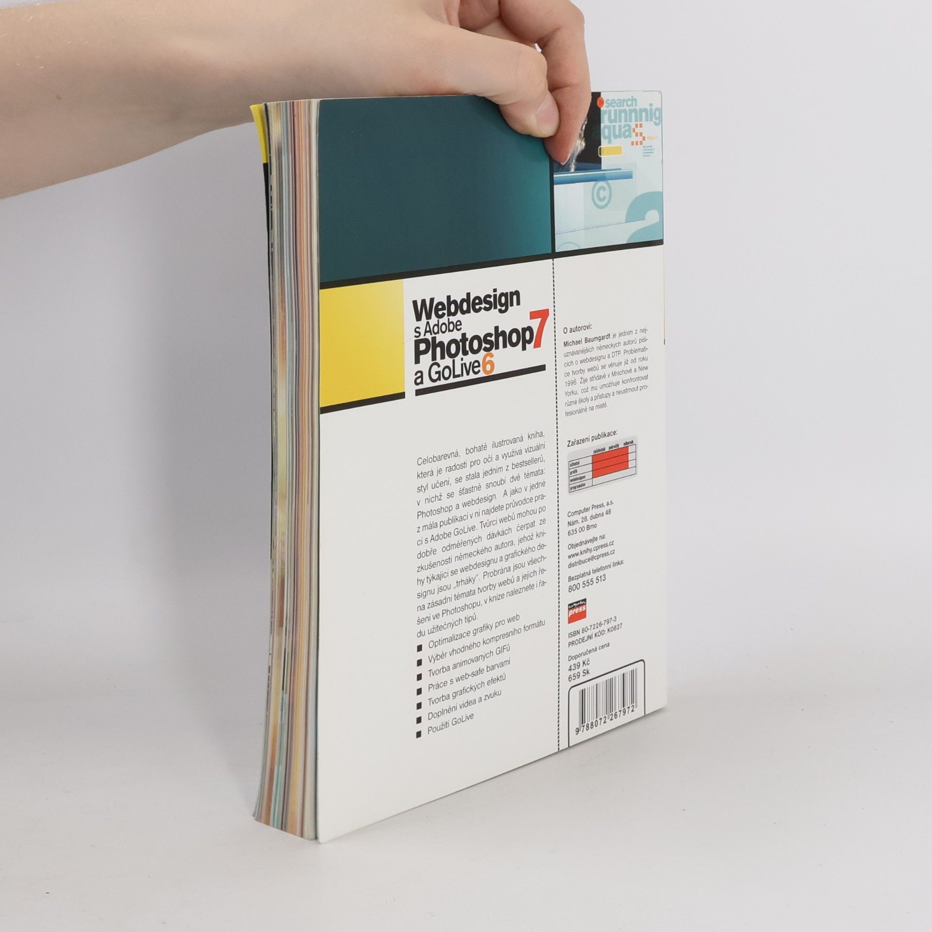Michael Baumgardt Webdesign s Adobe Photoshop 7 a GoLive 6