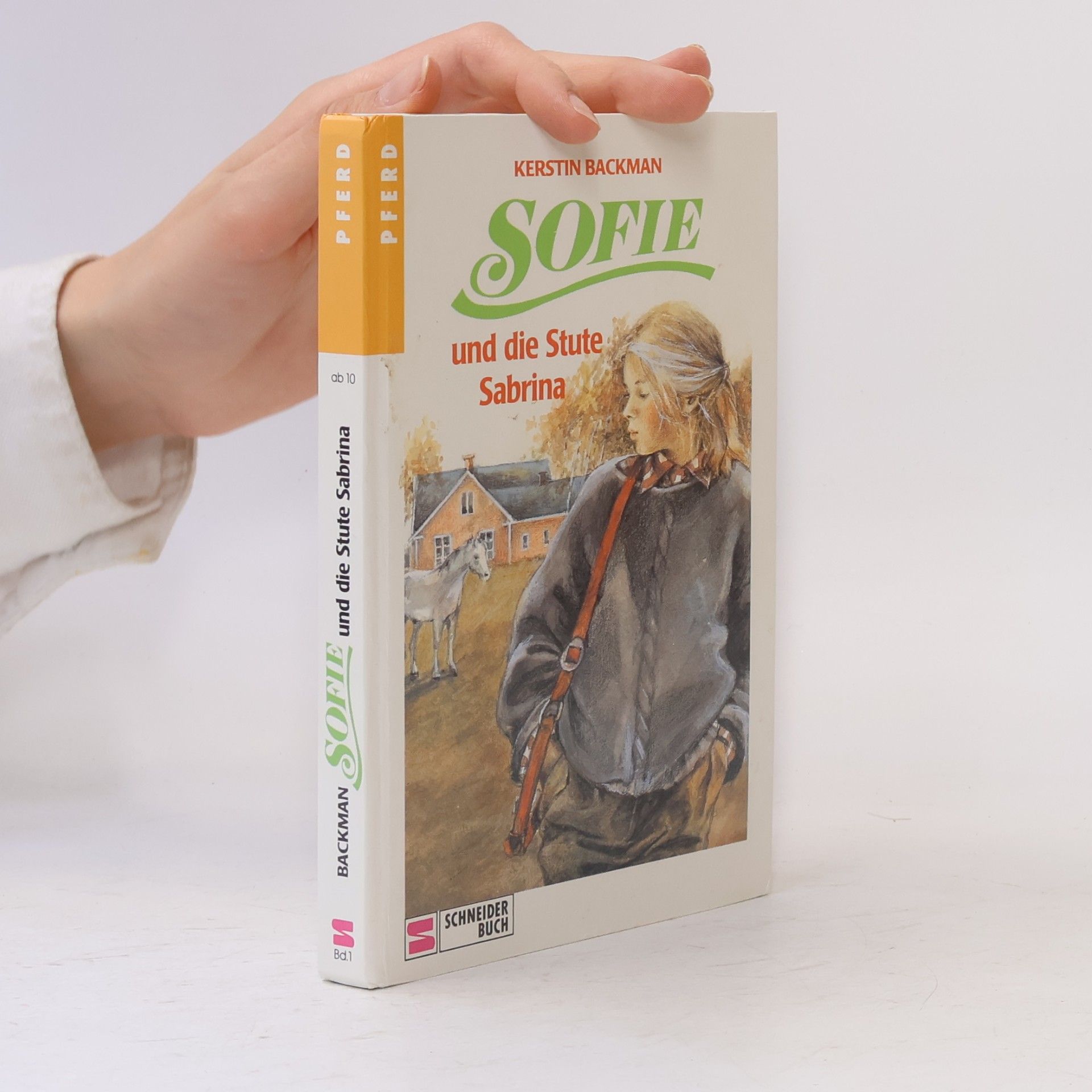 Kerstin Backman Sofie und die Stute Sabrina