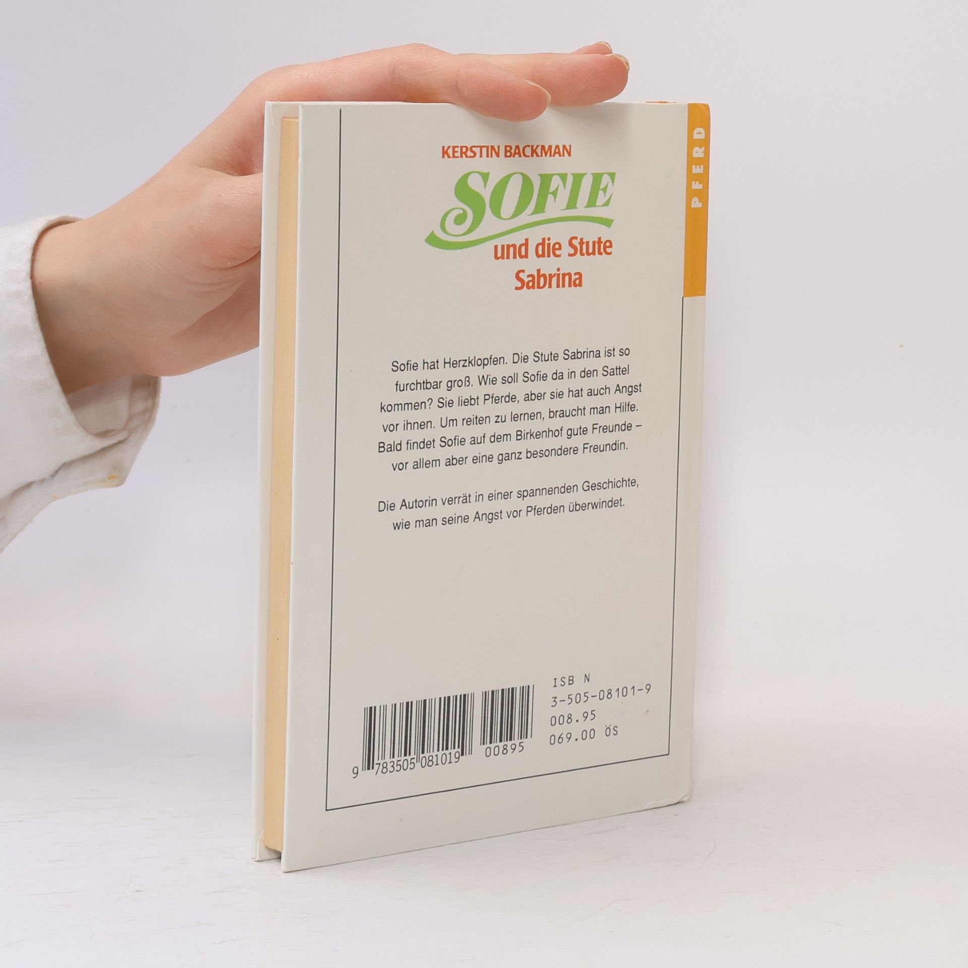 Kerstin Backman Sofie und die Stute Sabrina