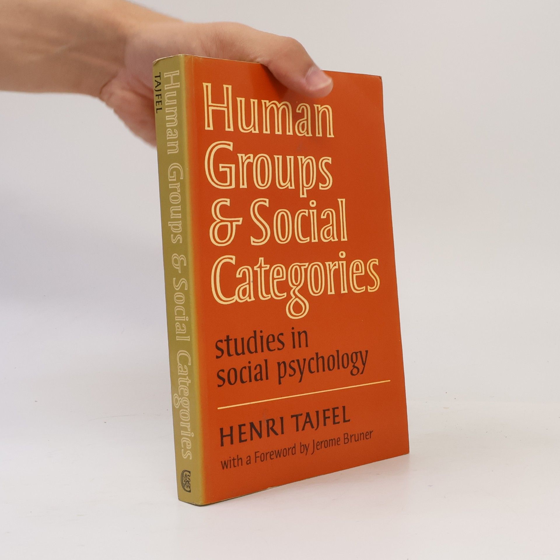 Jerome Bruner Human Groups and Social Categories