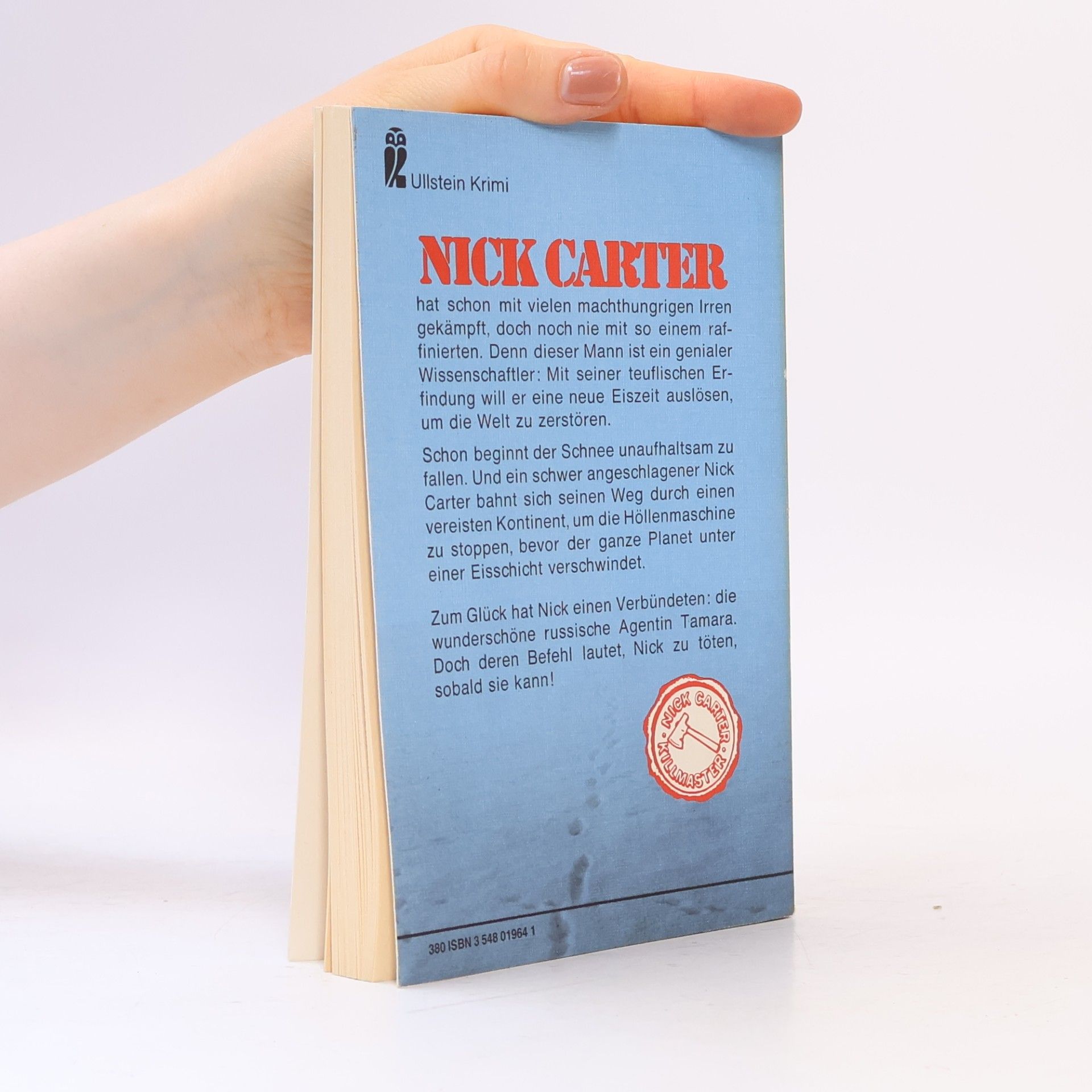 Nick Carter Die Eiszeitfalle