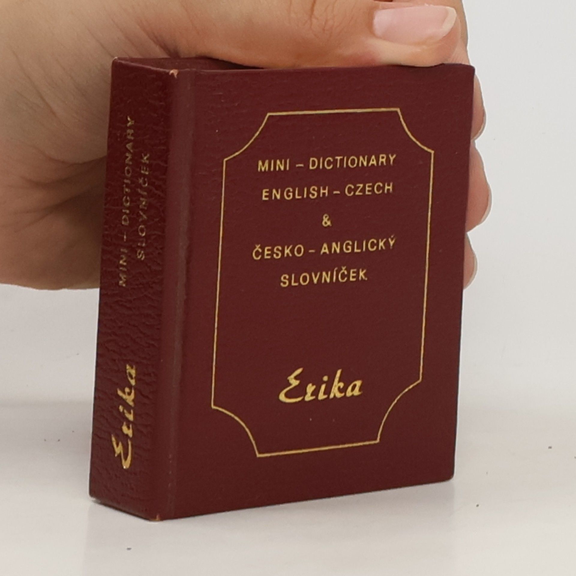 Pavel J. Becke Mini-Dictionary English-Czech & česko-anglický slovníček