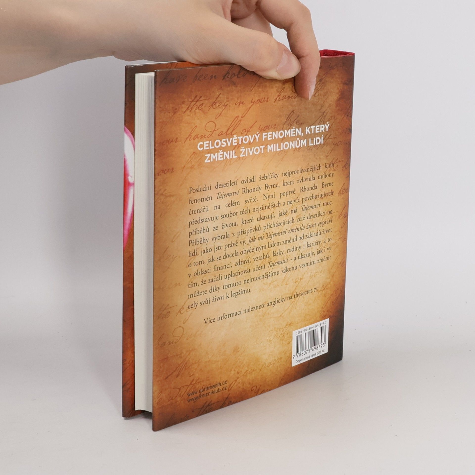 Rhonda Byrne Jak mi Tajemství změnilo život
