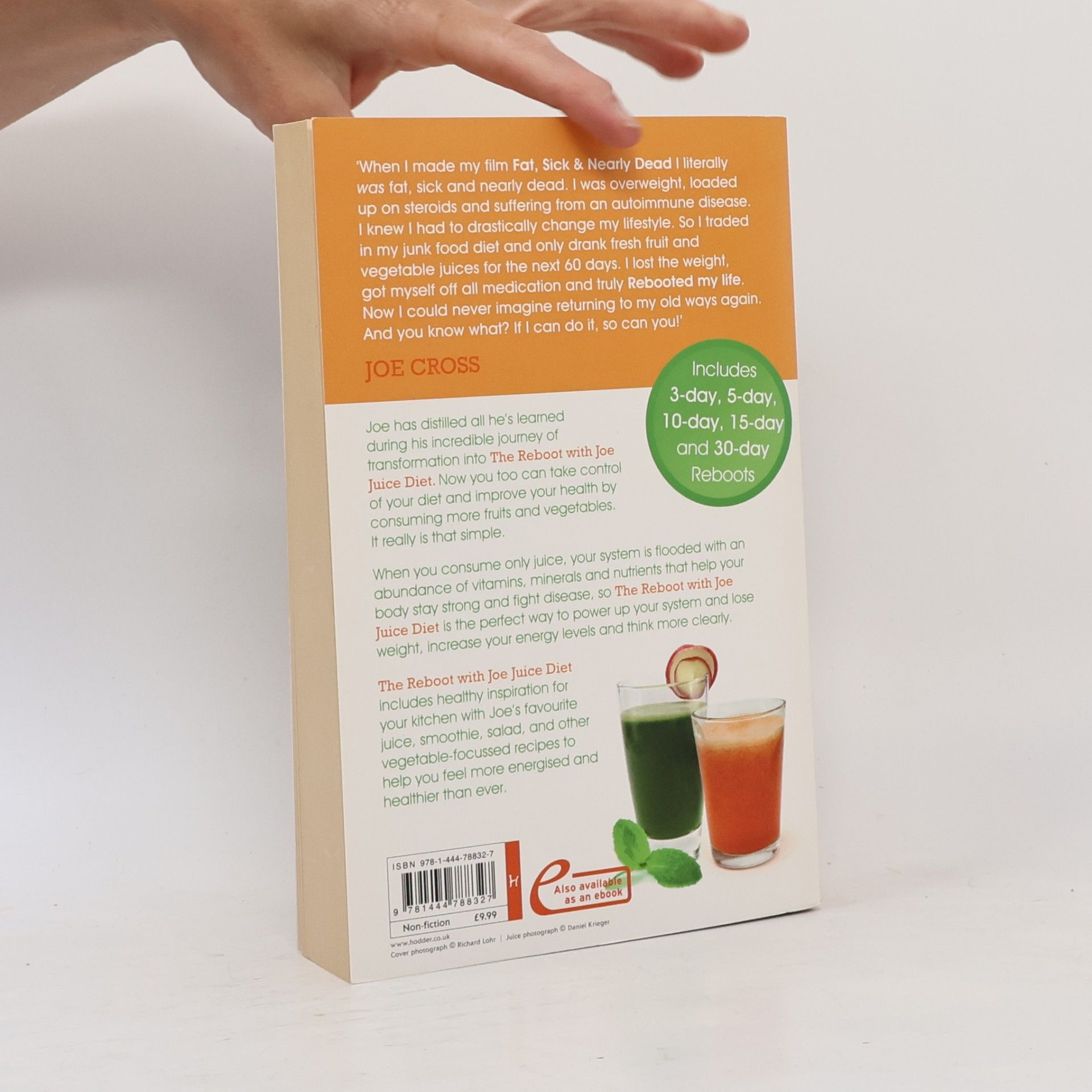 Joe Cross The Reboot With Joe Juice Diet - Lose Weight, Get Healthy and Feel Amazing