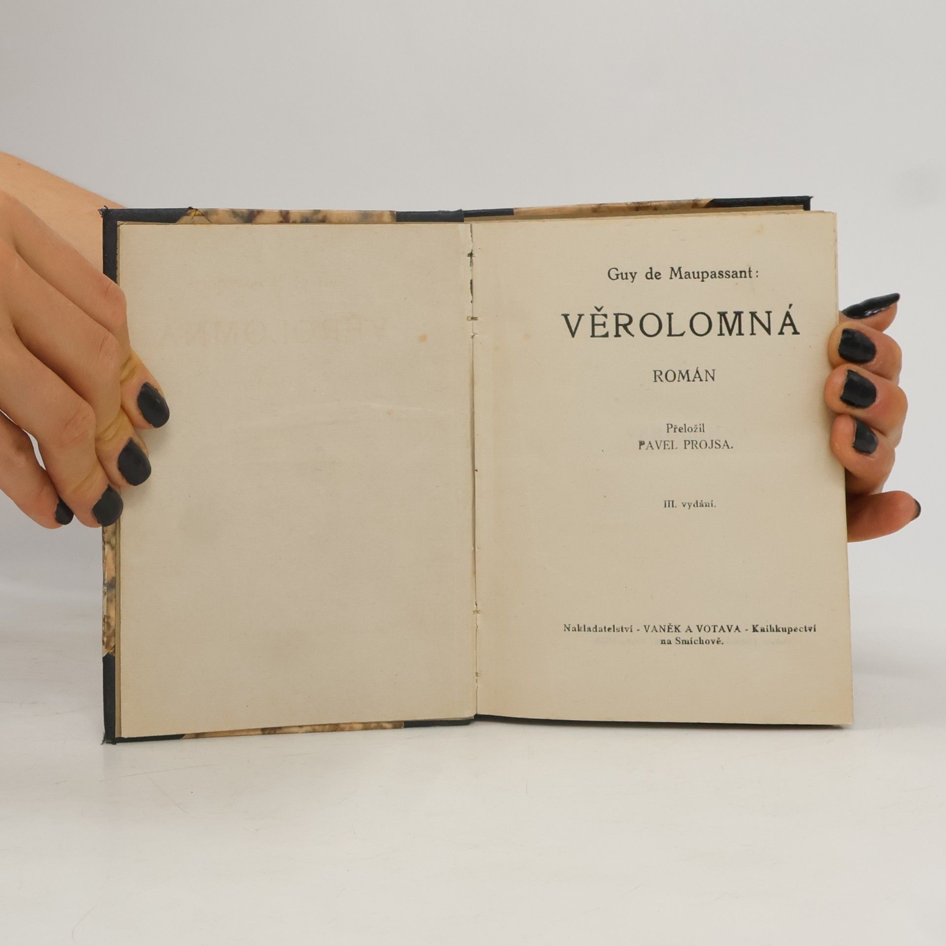 Guy de Maupassant Věrolomná