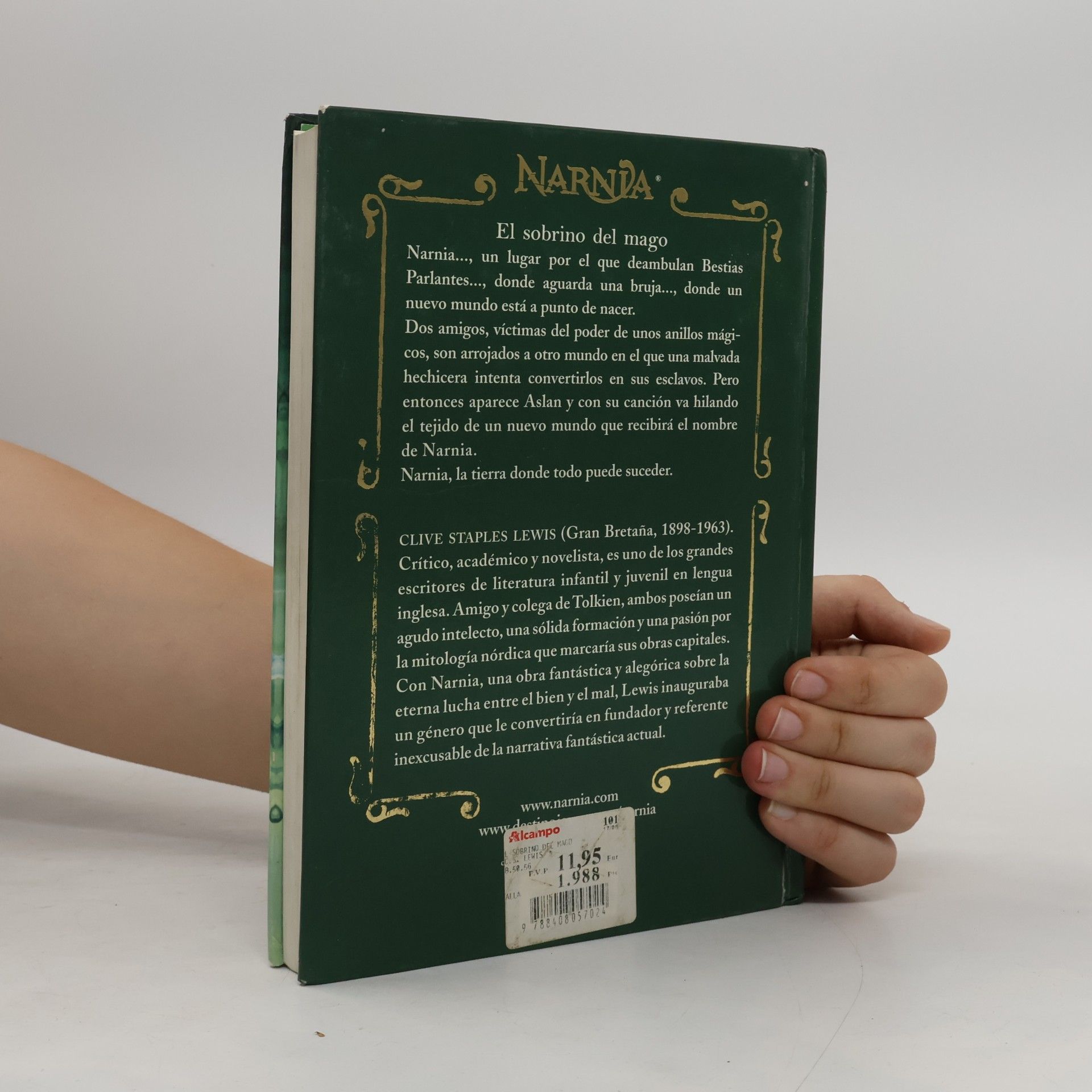 Clive Staples Lewis Las Crónicas de Narnia 1: El Sobrino del Mago