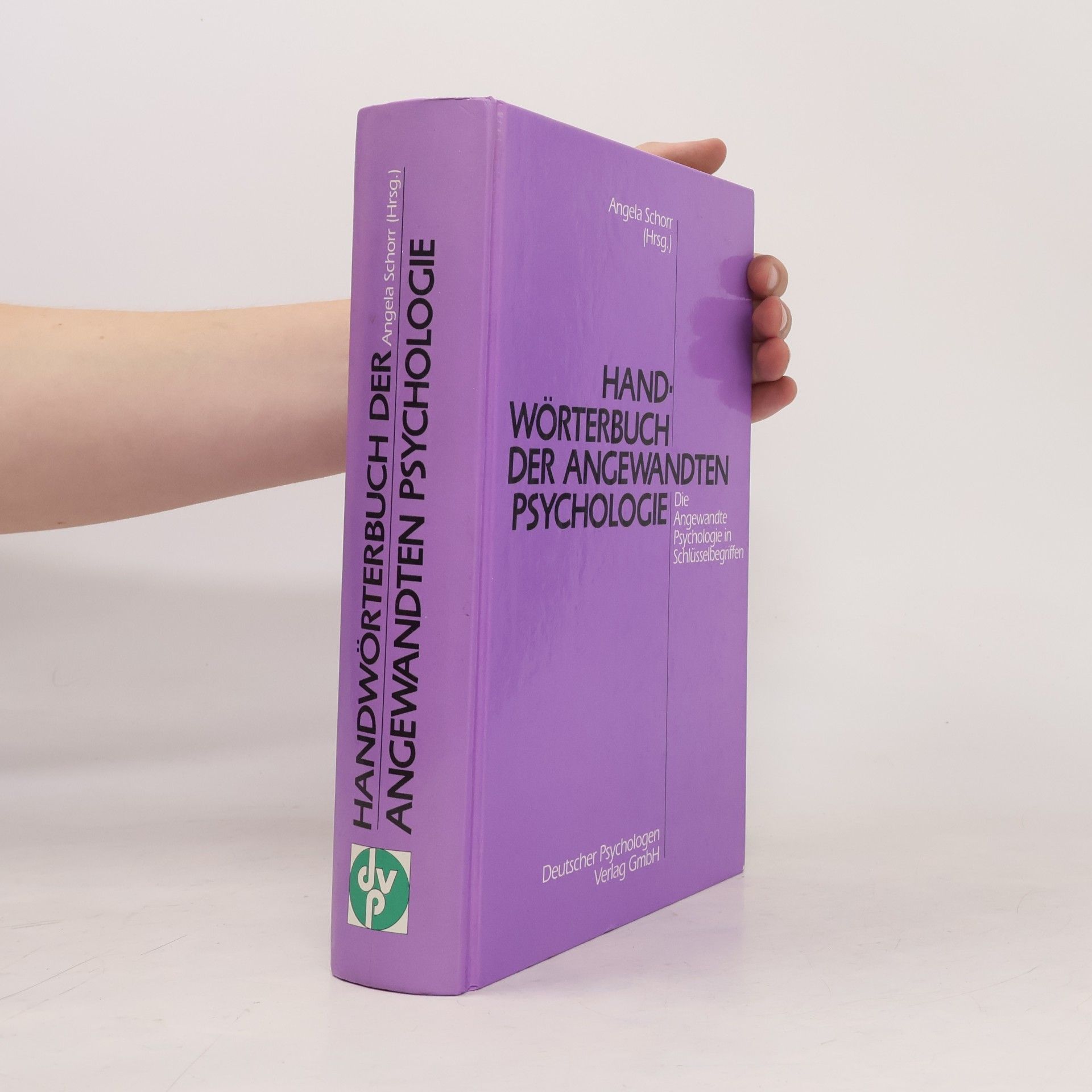 Angela Schorr Handwörterbuch der Angewandten Psychologie