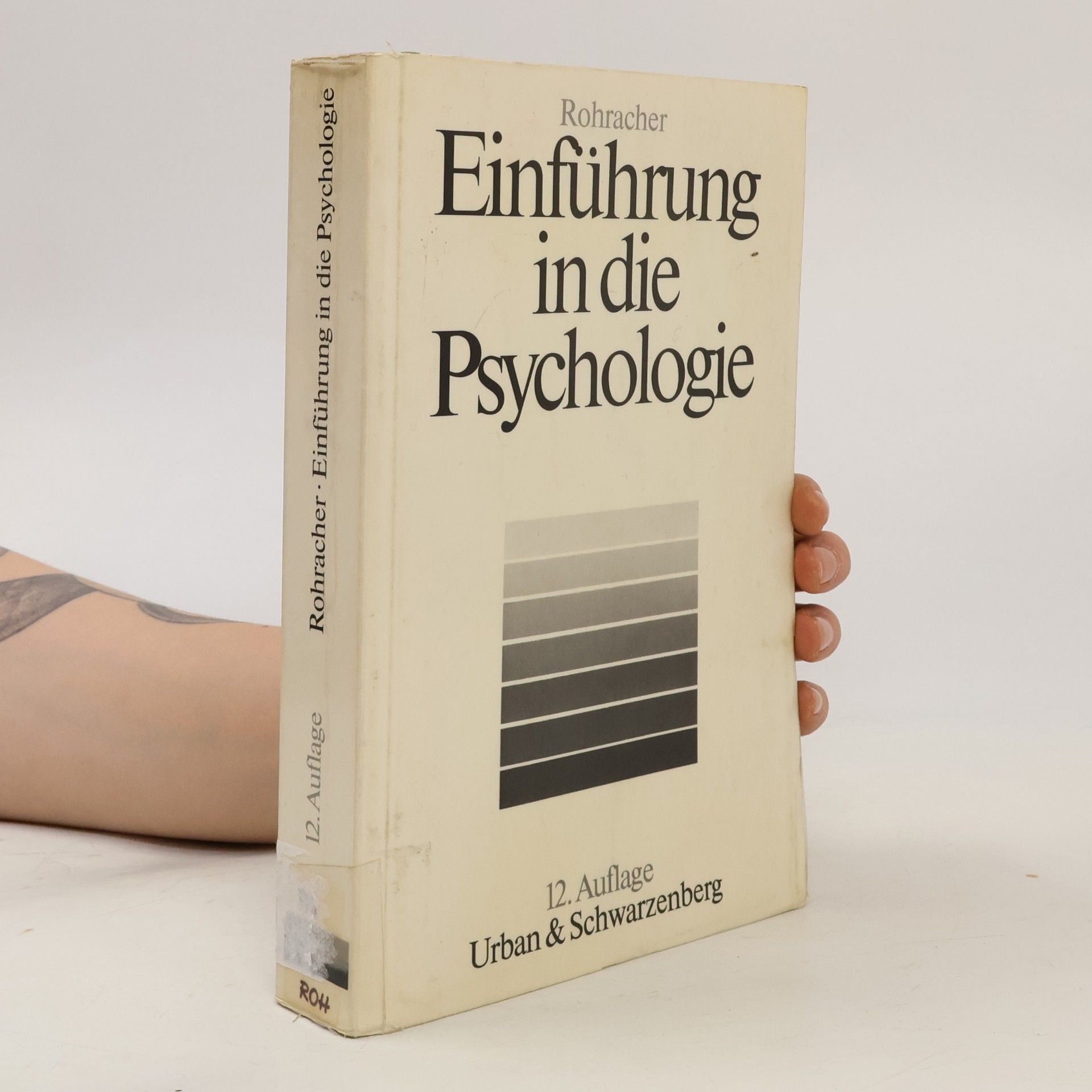 Hubert Rohracher Einführung in die Psychologie