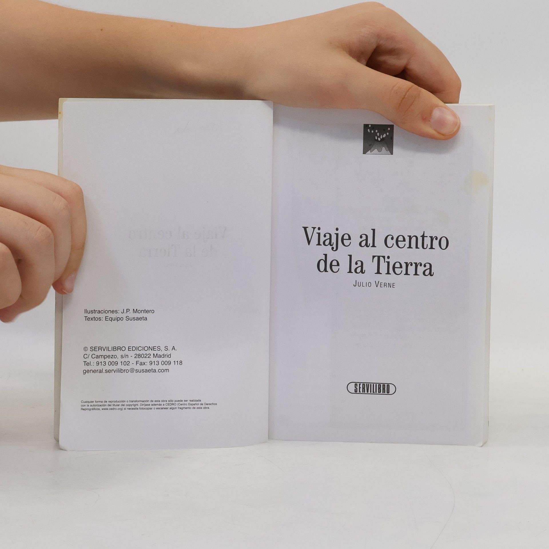 Jules Verne Viaje al centro de la tierra