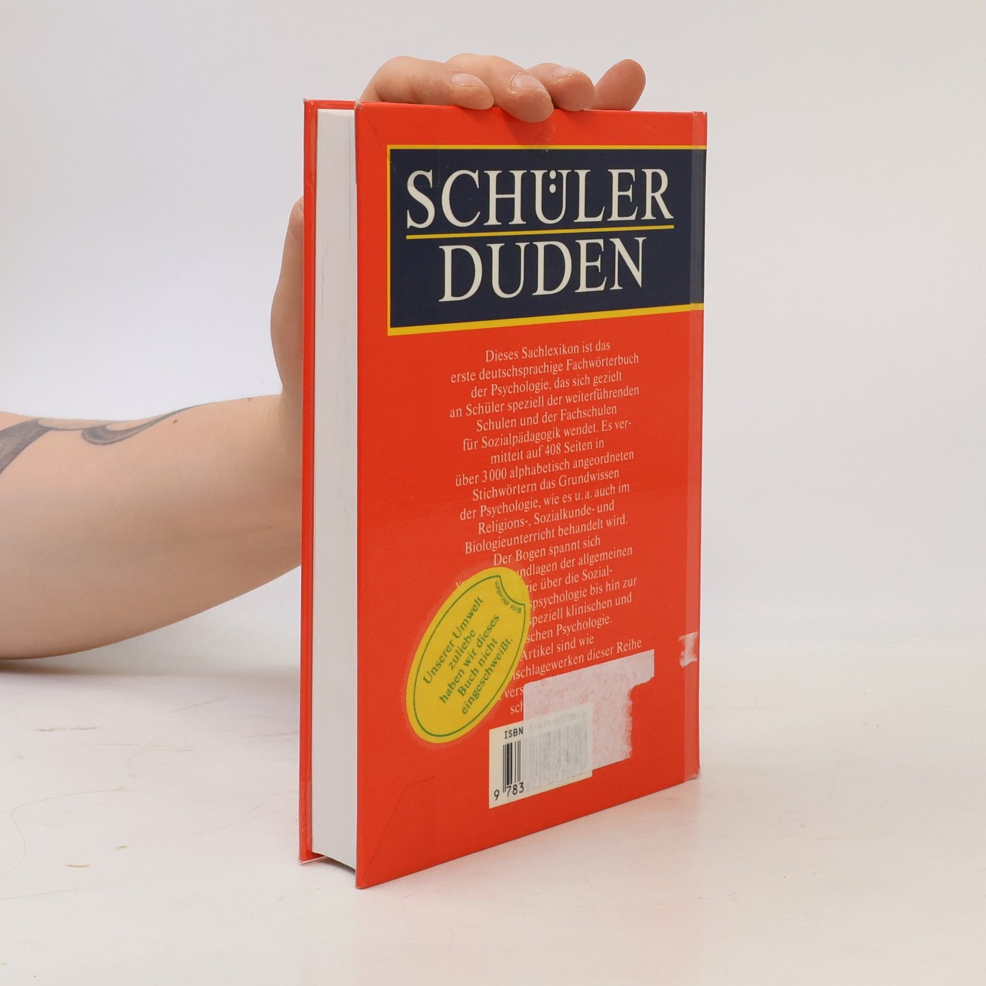 Karl-Heinz Ahlheim Schülerduden "Die Psychologie"