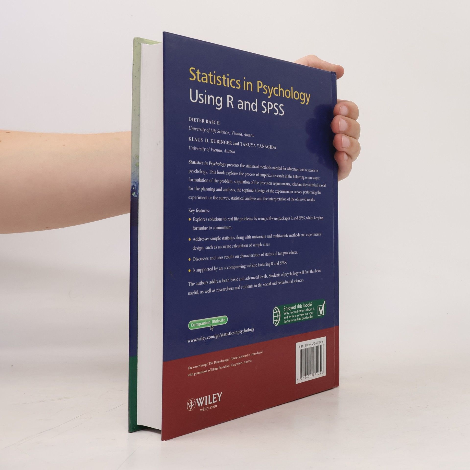 Dieter Rasch Statistics in Psychology Using R and SPSS