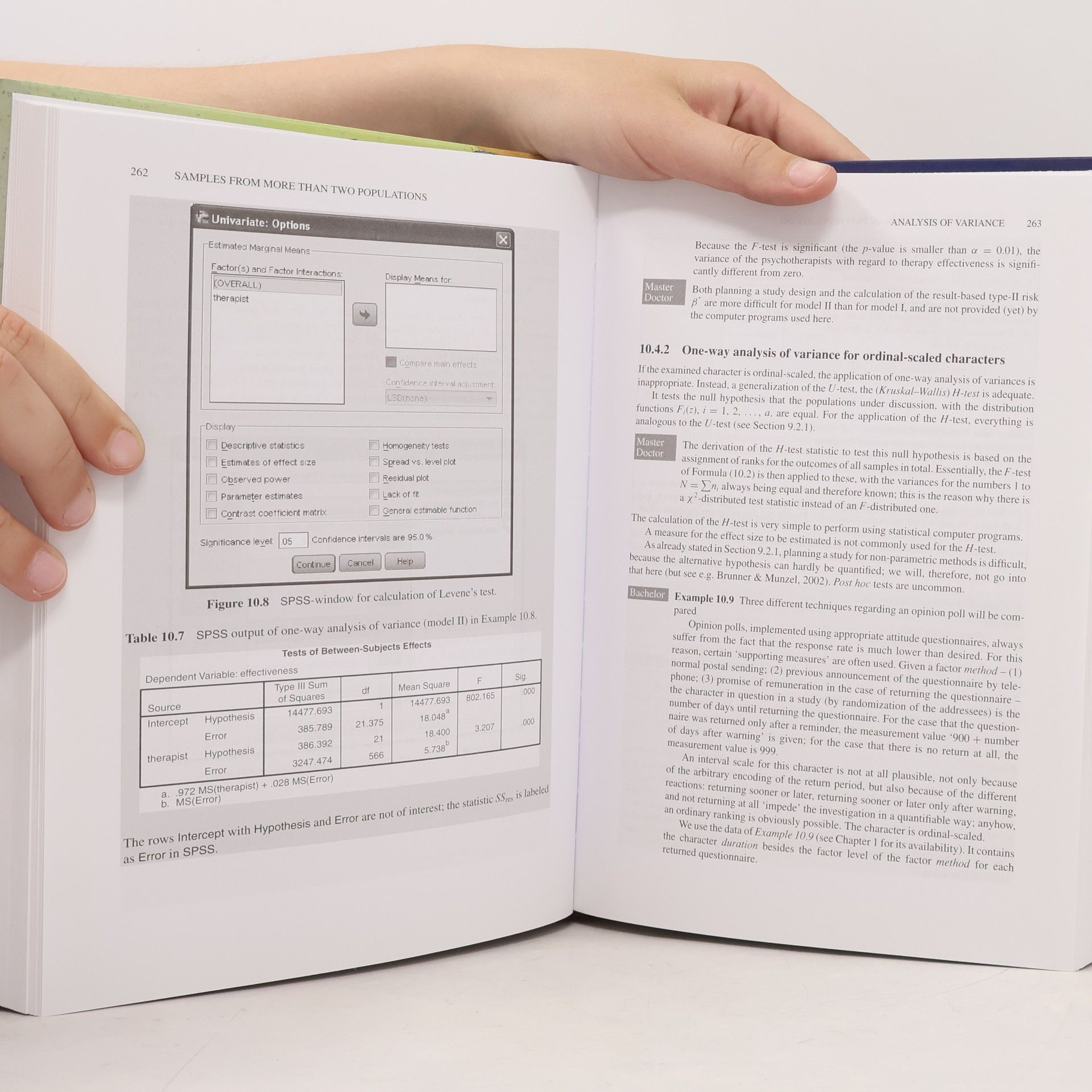 Dieter Rasch Statistics in Psychology Using R and SPSS