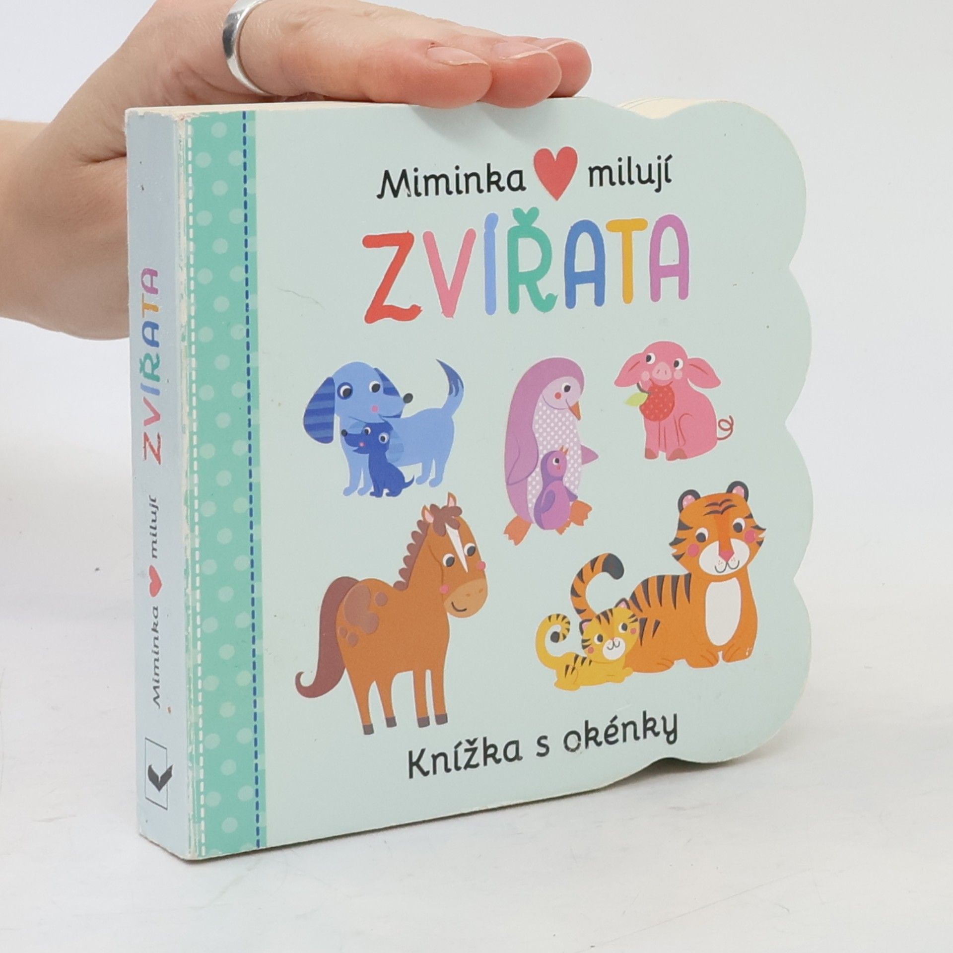 Svojtka&Co. Miminka milují Zvířata - Knížka s okénky