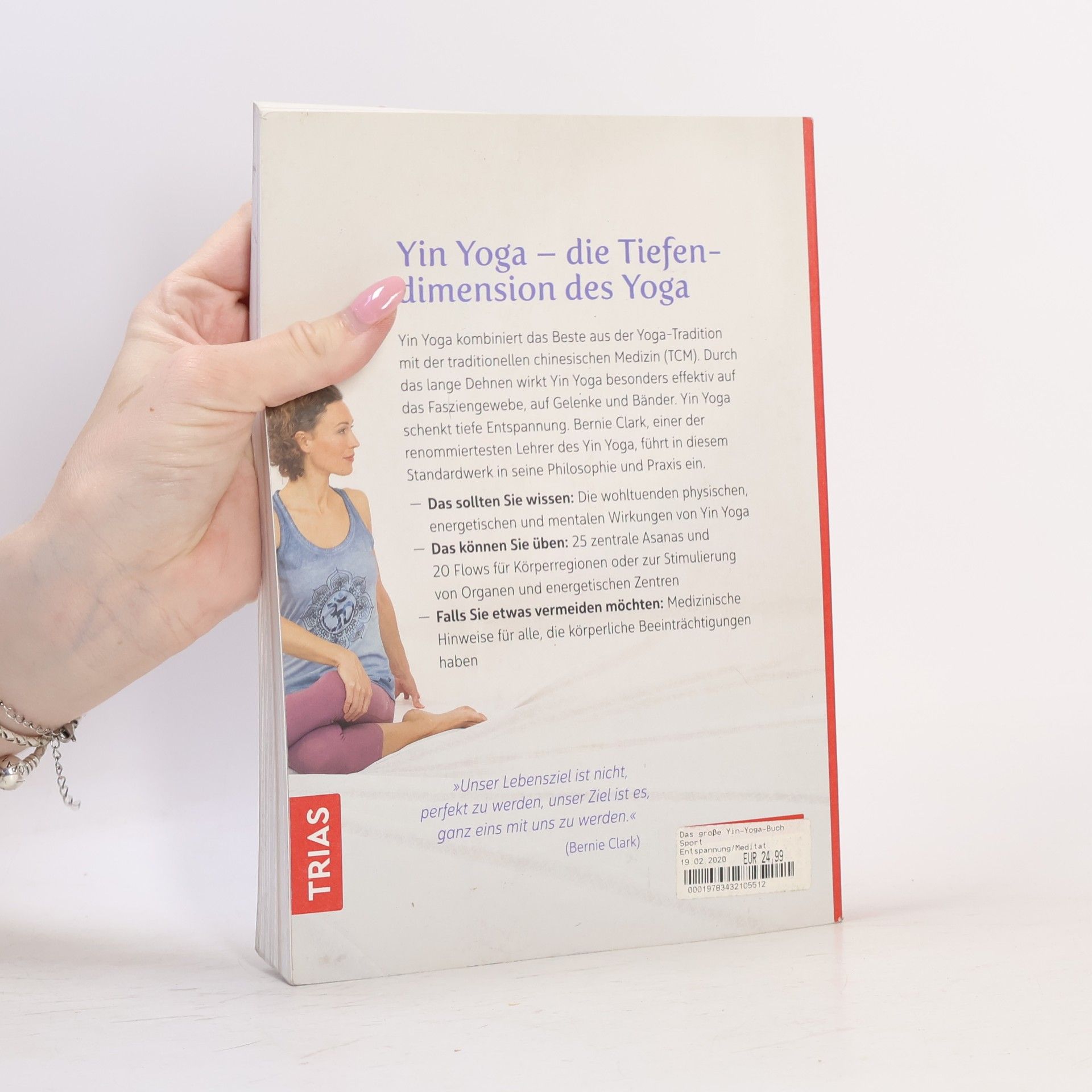 Bernie Clark Das große Yin Yoga-Buch